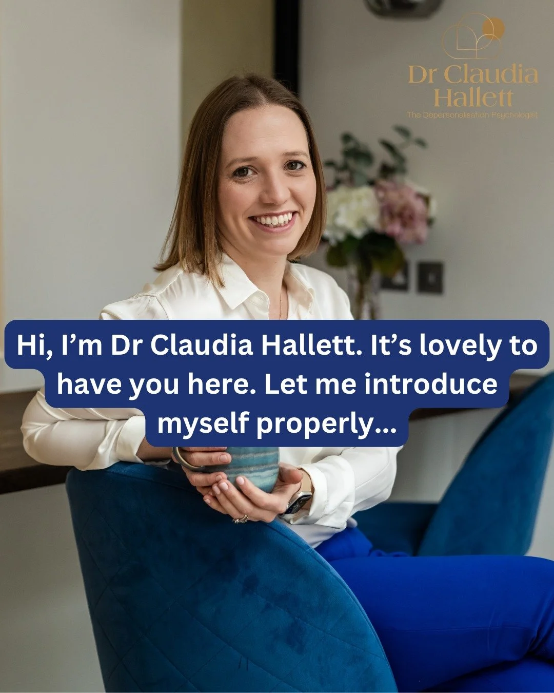 New here? Re-introducing myself properly.

I'm Dr Claudia Hallett, Clinical Psychologist and clinical lead of the UK's only National &amp; Specialist NHS Service for Depersonalisation and Derealisation, based at the Maudsley Hospital in South London.
