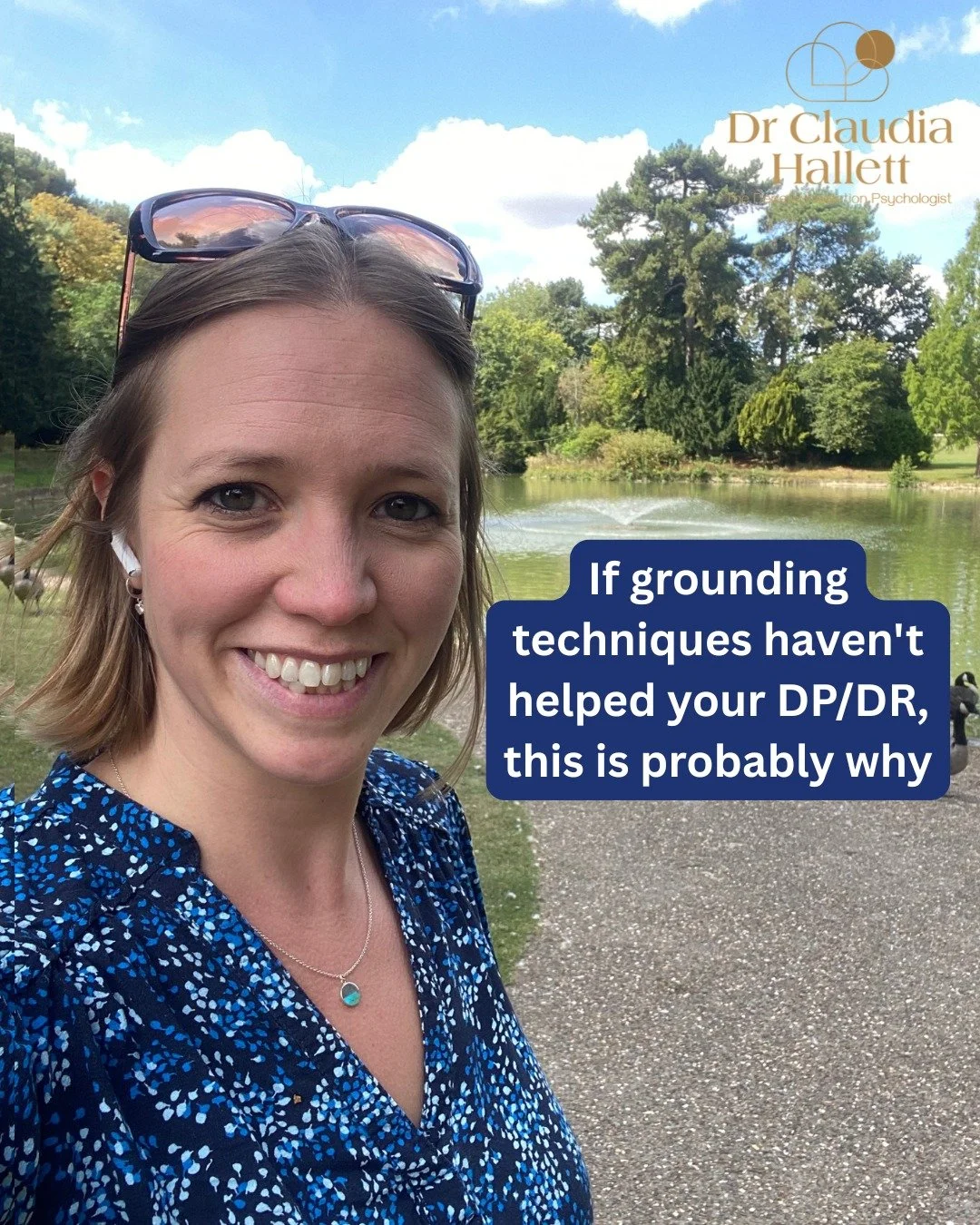 Grounding gets recommended to almost everyone with DP/DR, as though it works the same way for everyone. It doesn't.

Advice like naming five things you can see or holding an ice cube can help some people and do very little for others. When it doesn't