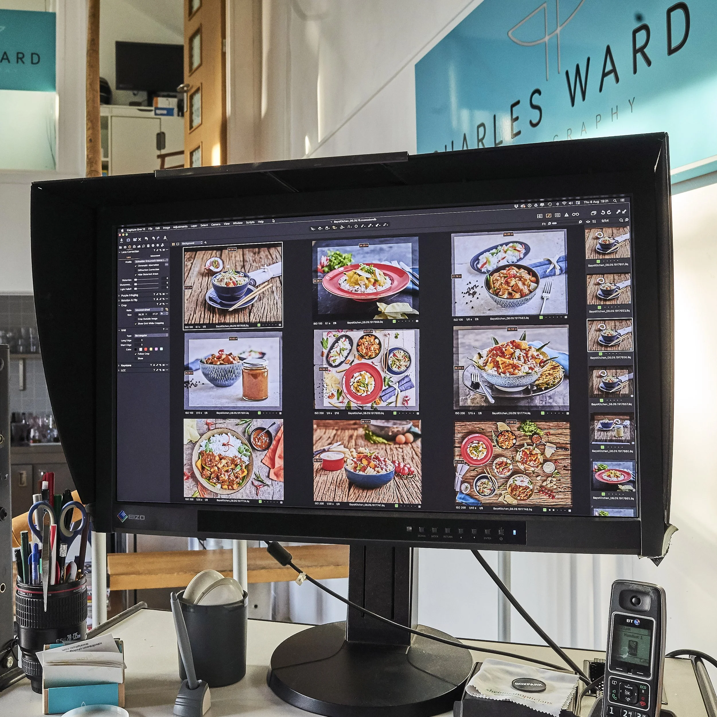 Charles Ward Photography's digital asset management (DAM) system is called Imageview and is used to distribute digital images to the customers. Imageview allows the end user to view, comment and then download images from the website.