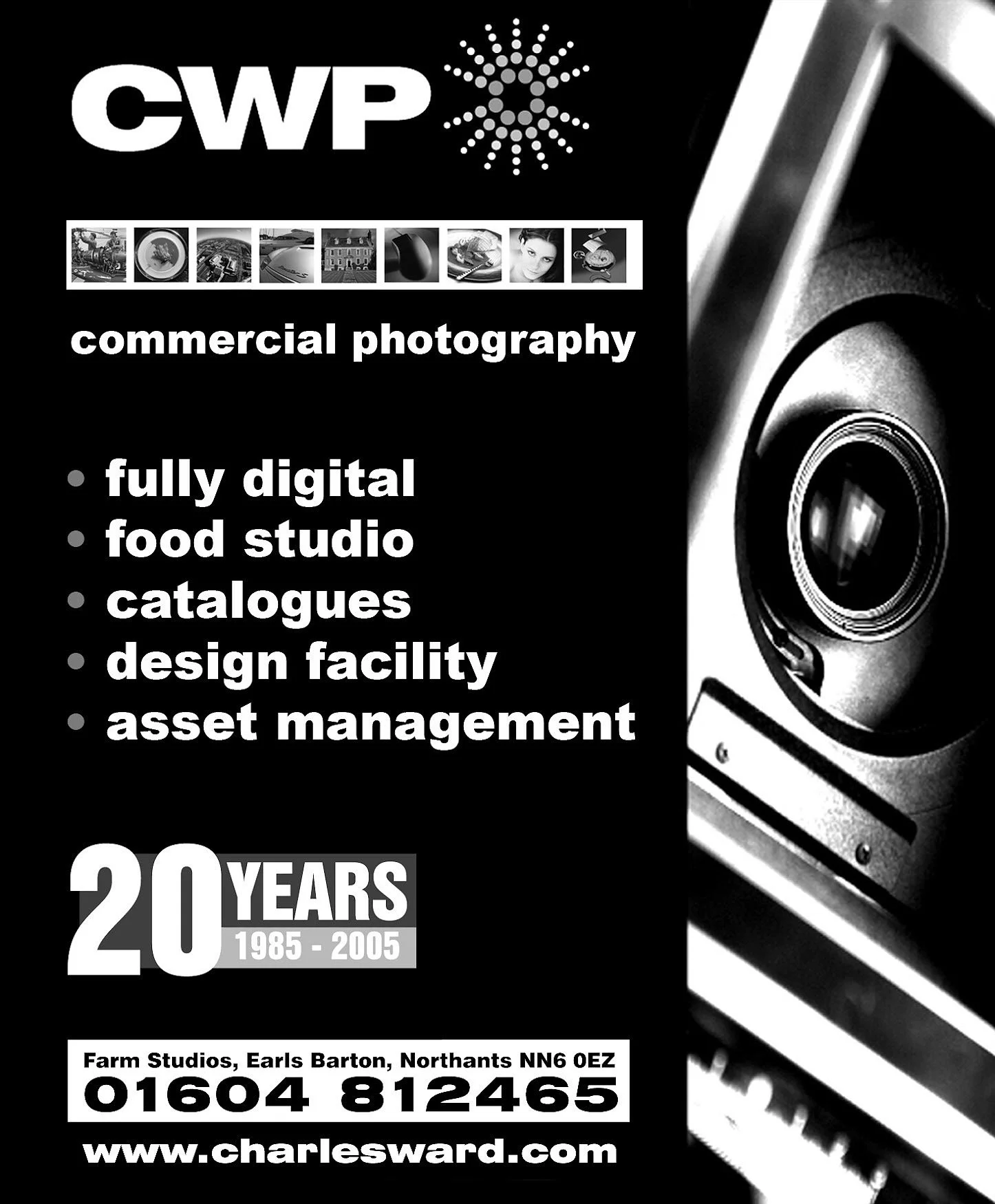 Our 20th anniversary advert in the Northampton Buisness Times newspaper. 