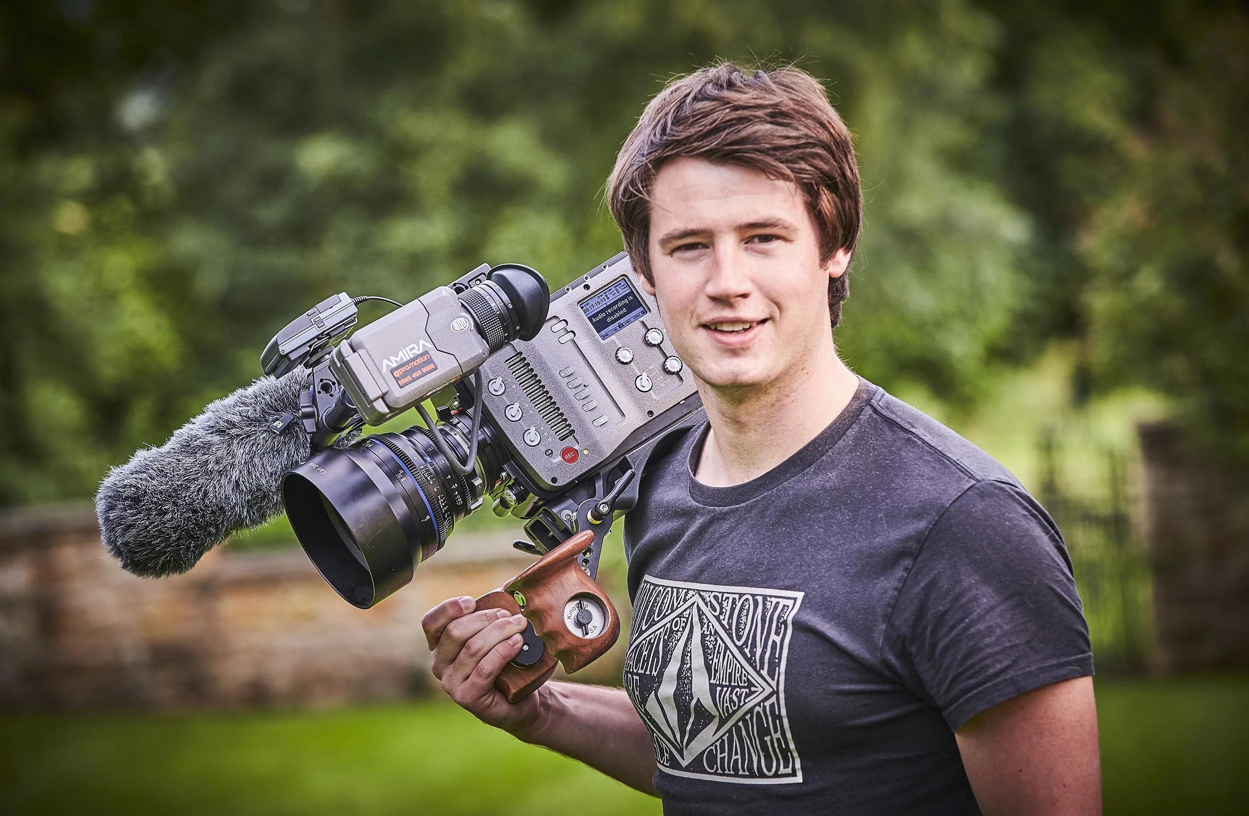 James Ward - filmmaker based in Edinburgh UK and specialising in corporate films and interviews