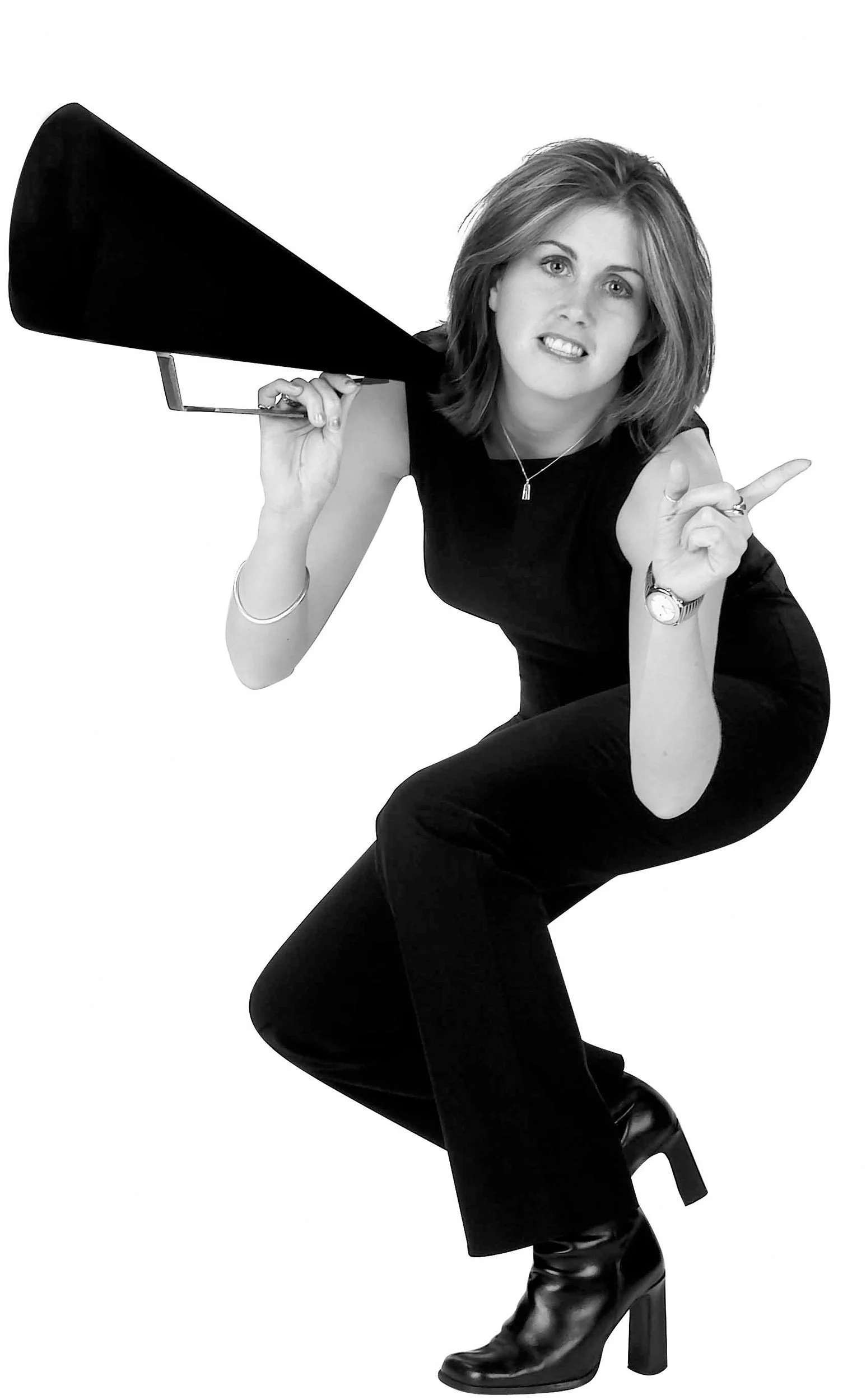 A photograph of the wonderful Simone Newell, who worked for Charles Ward Photography for many years, before her untimely death in 2003. This is a promotional photograph fro CWP featuring Simone.