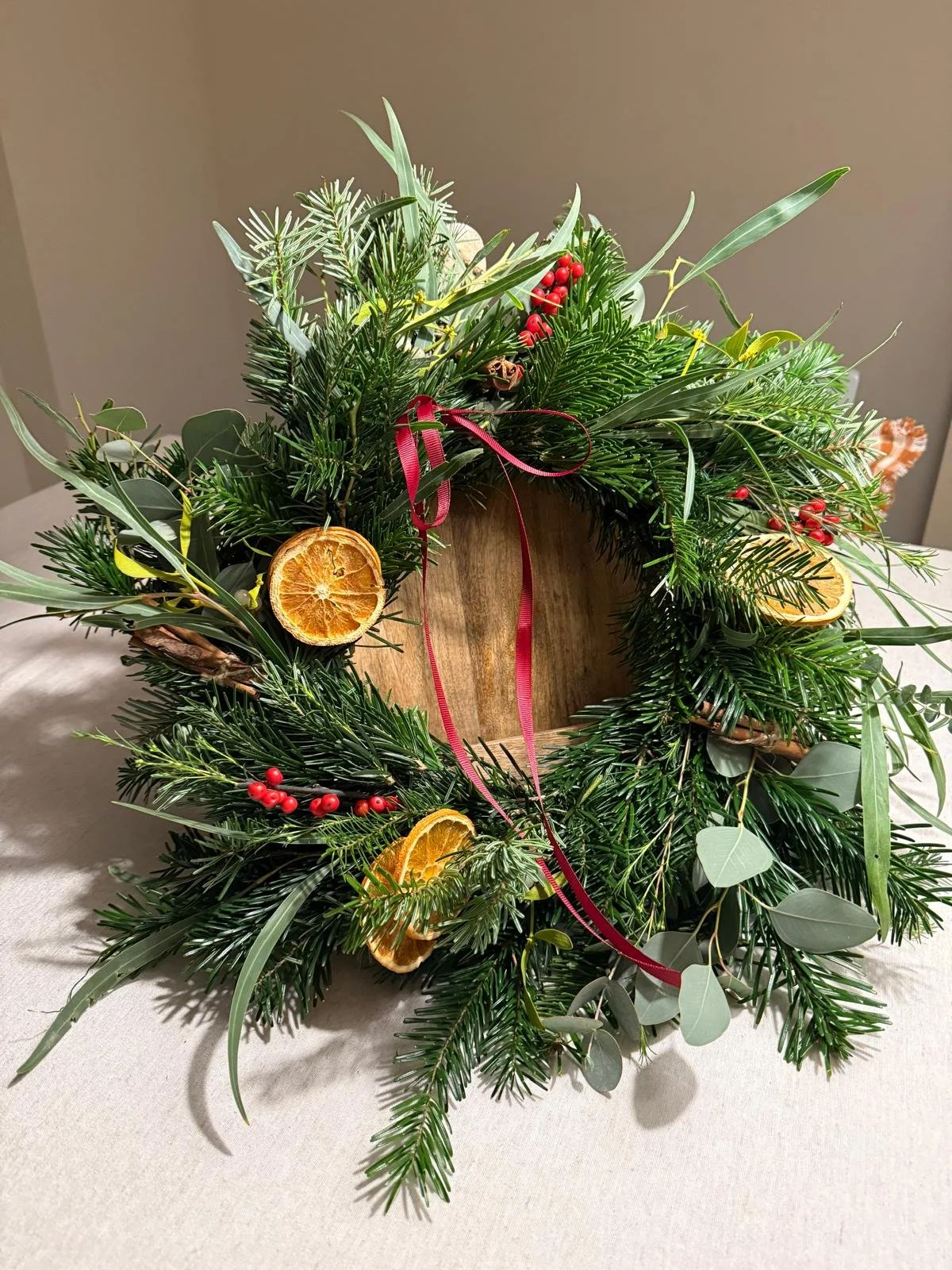 Corona decorativa Navidad Mimosa & Co