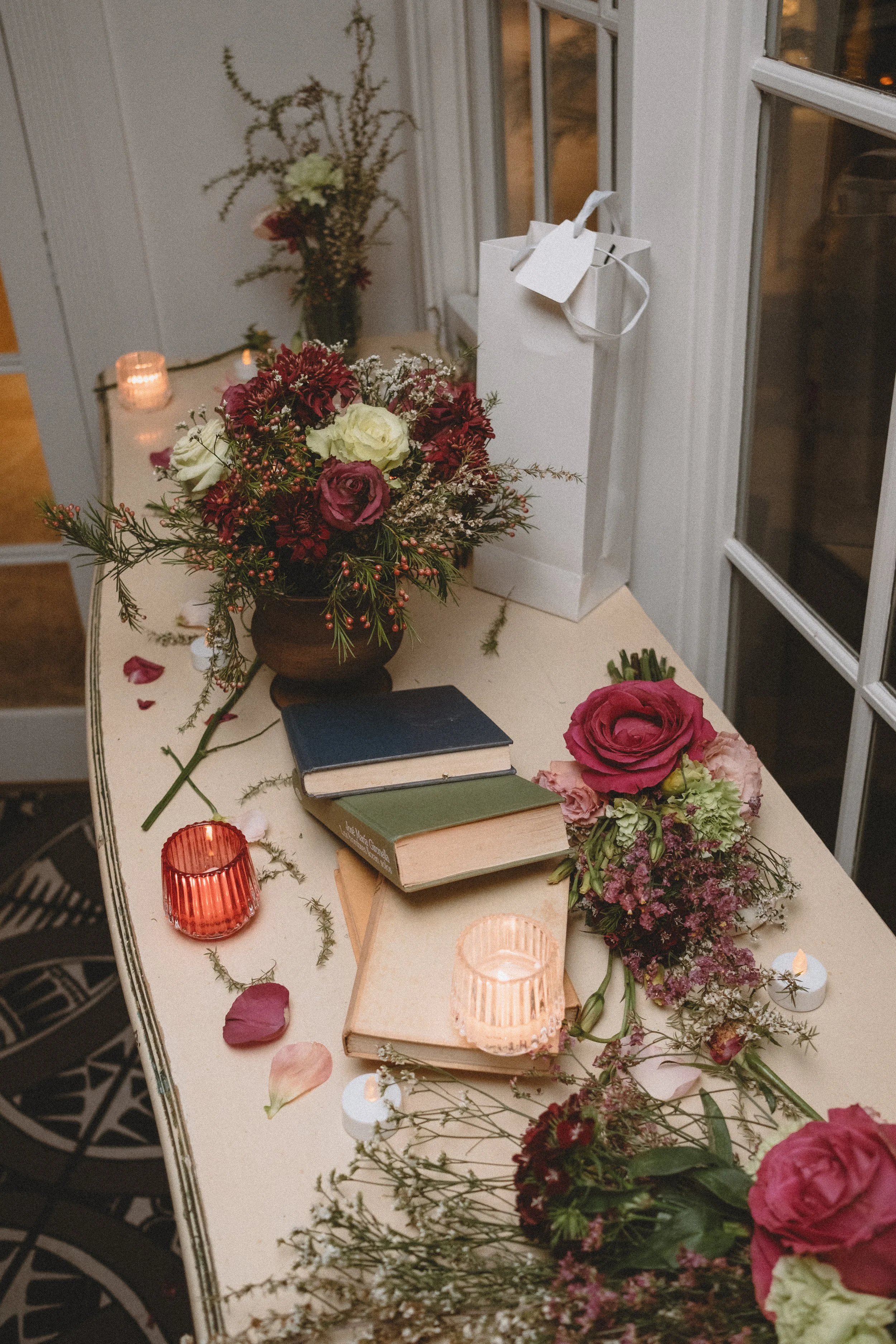 Wedding decor at Oatlands Estate in Sydney