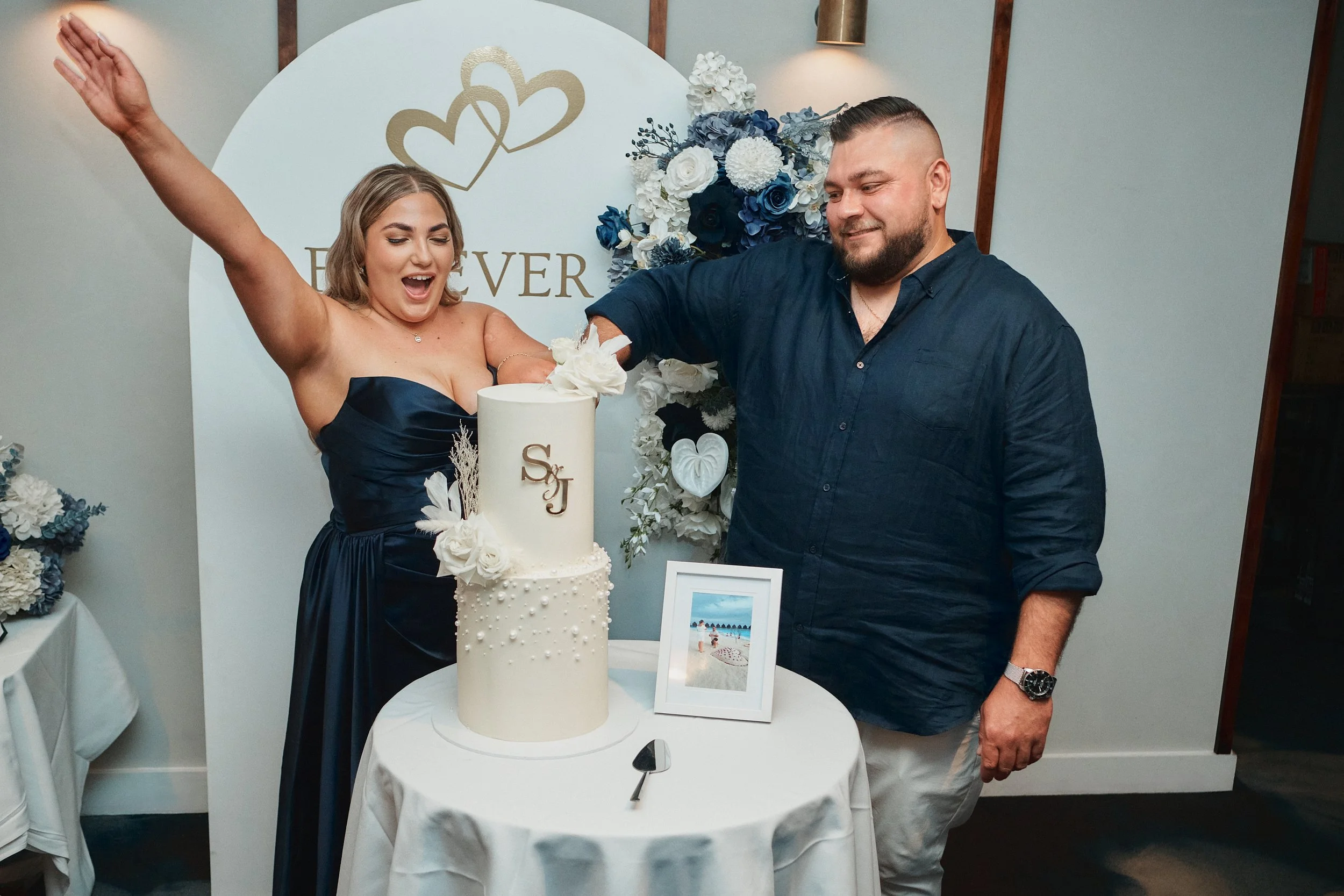 Engaged couple in glamorous engagement party in Sydney.jpg