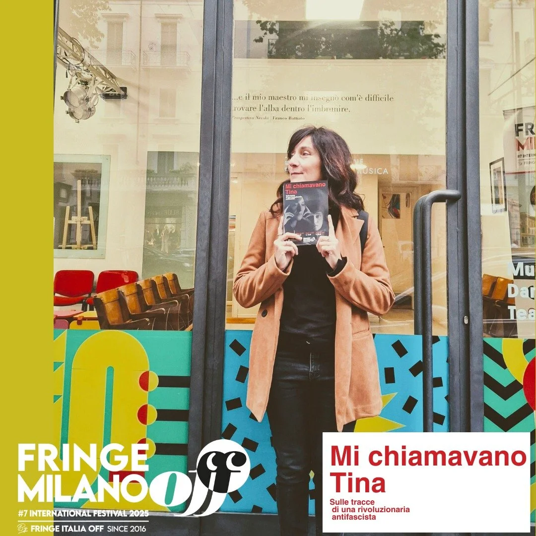 Due ore a Milano. 
Un passaggio veloce nello spazio che diventer&agrave; casa per le 4 giornate del @fringe_milano_off_festival 
Saremo raccolti e molto vicini. Potremo guardarci negli occhi raccontando Tina Modotti.
Vi aspetto 9 10 11 12 ottobre sul