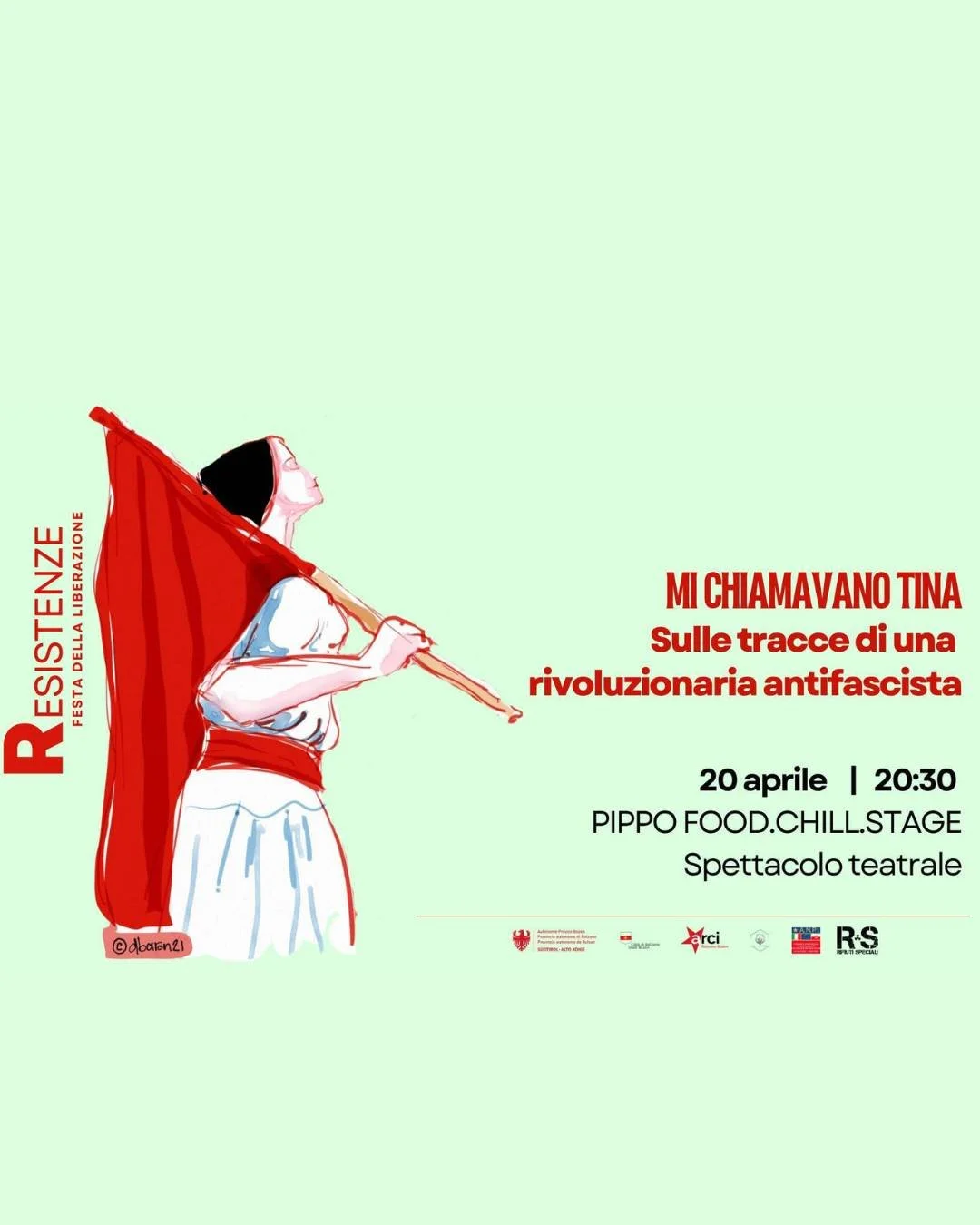 Aprile &egrave; il mese che dedichiamo alla celebrazione della 𝙇𝙞𝙗𝙚𝙧𝙖𝙯𝙞𝙤𝙣𝙚 dal nazifascismo.
E noi non potevamo che attraversare queste giornate con 𝙏𝙞𝙣𝙖 𝙈𝙤𝙙𝙤𝙩𝙩𝙞 , fotografa e rivoluzionaria che ha vissuto per la libert&agrave;.