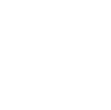 Image blanche avec un symbole noir représentant un visage humain stylisé.