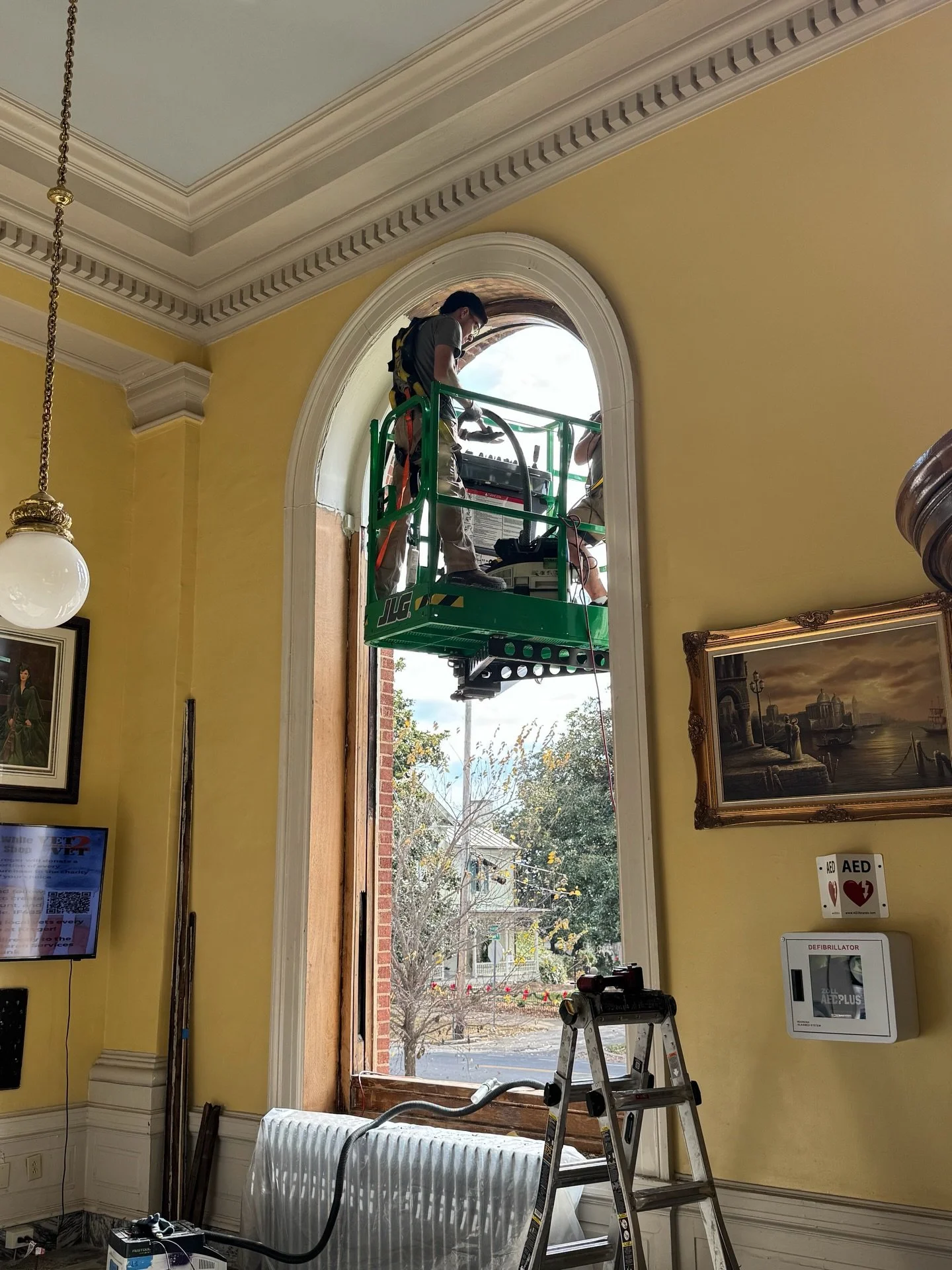 This window needed a little lift. Actually, it was a big lift but we don&rsquo;t judge!