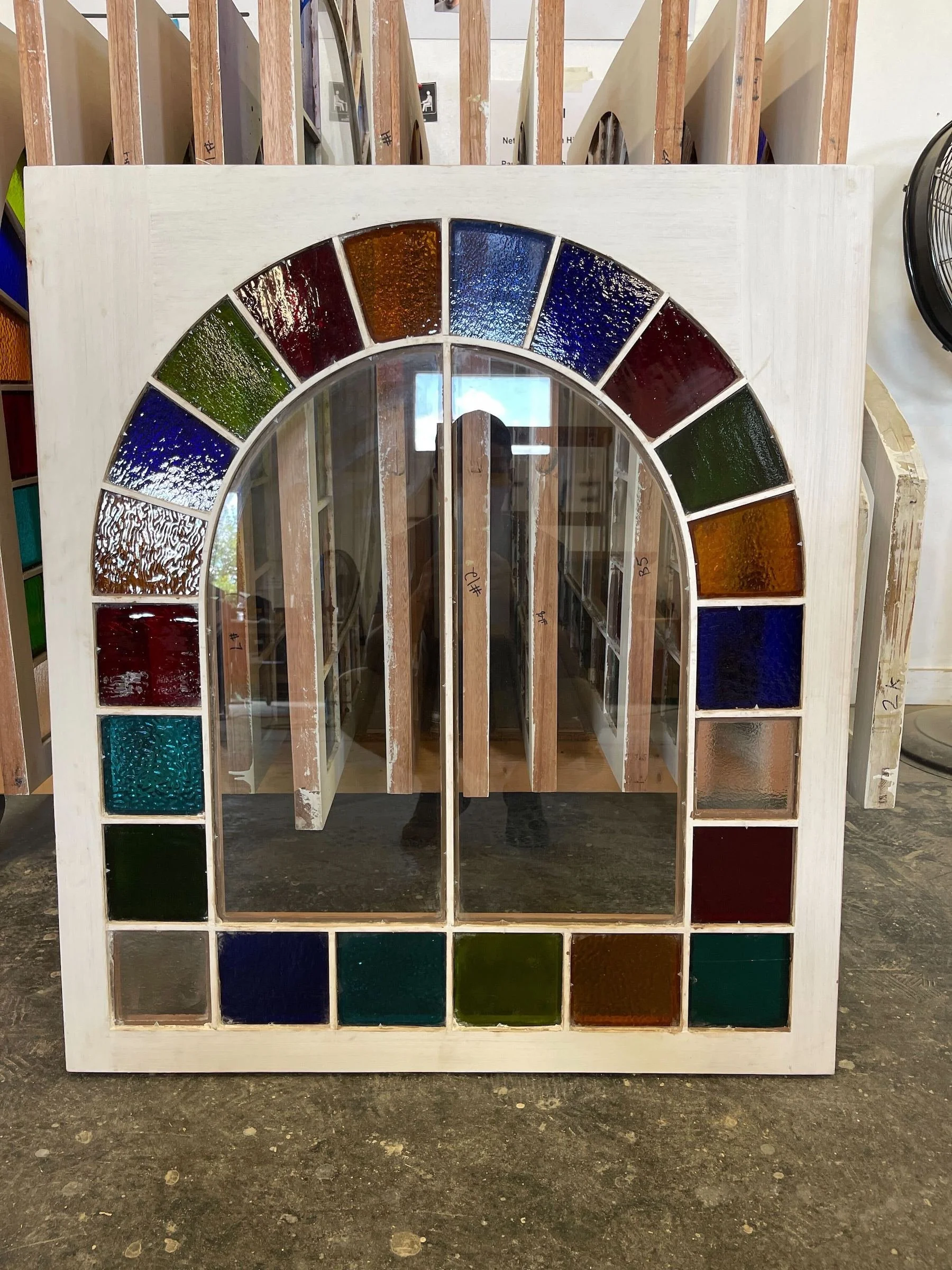 stained glass window replication
