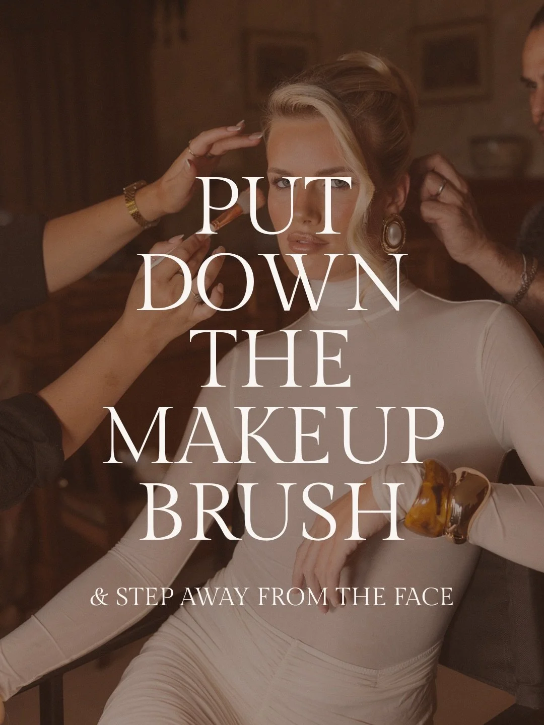 The better the communication, the better the makeup. 

Your client needs to feel heard and understood way here a makeup brush ever touches their face. 

It&rsquo;s the opportunity for connection and trust. 

Because the best makeup is beautiful a col