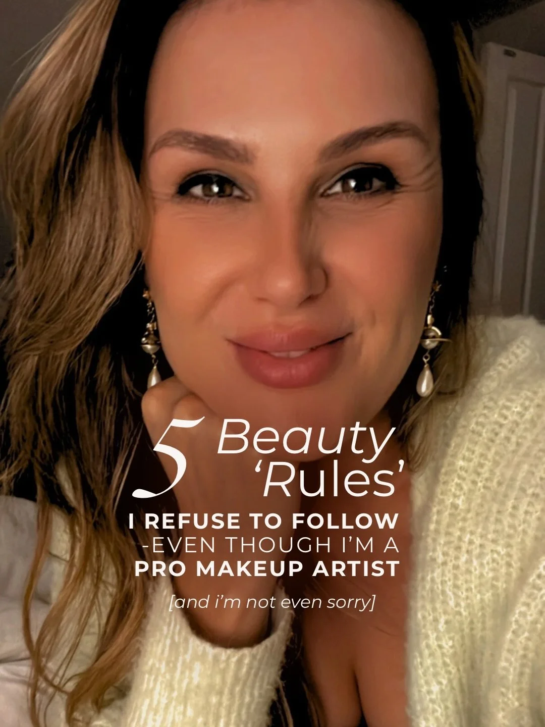 Continually refining what works for me and loving the shift we&rsquo;ve seen of people dropping the judgement. 💛 

#mua #makeupartist #beautyexpert #norules #joy