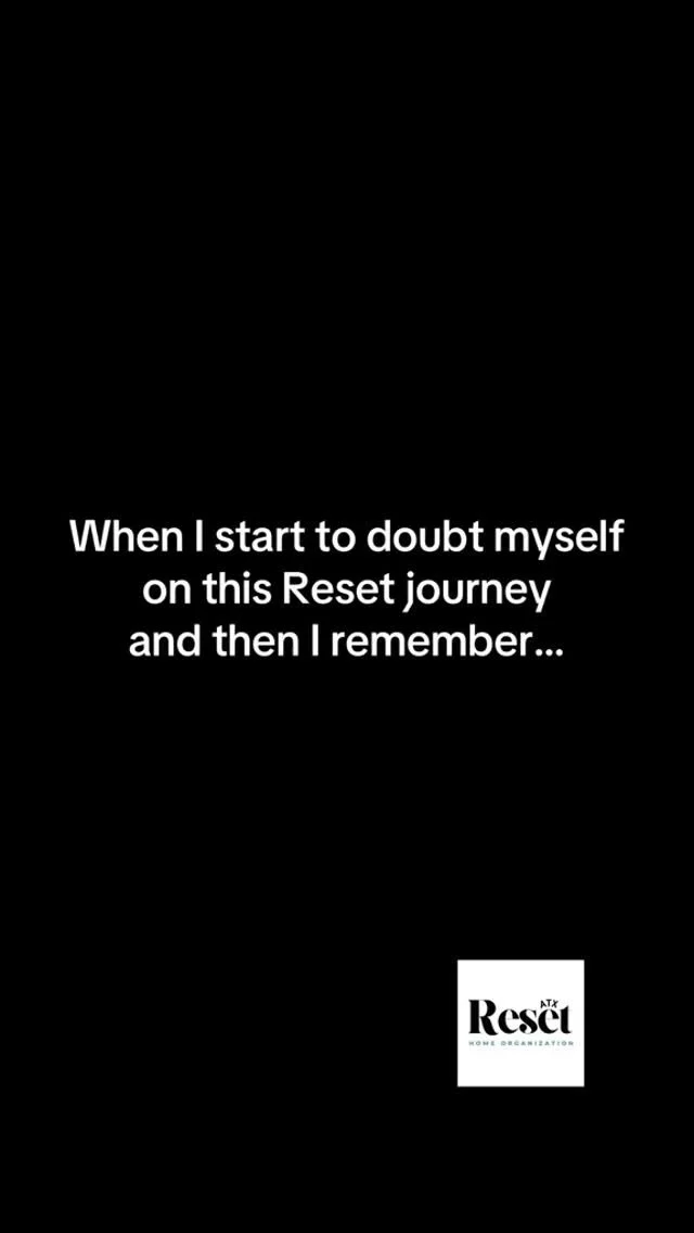 A Reset a day keeps the self doubt away! Figuring out this entrepreneurial path one stone at a time. 
#confidence #entrepreneurship  #vulnerabilityisstrength #smallbusiness #aicantdothis
