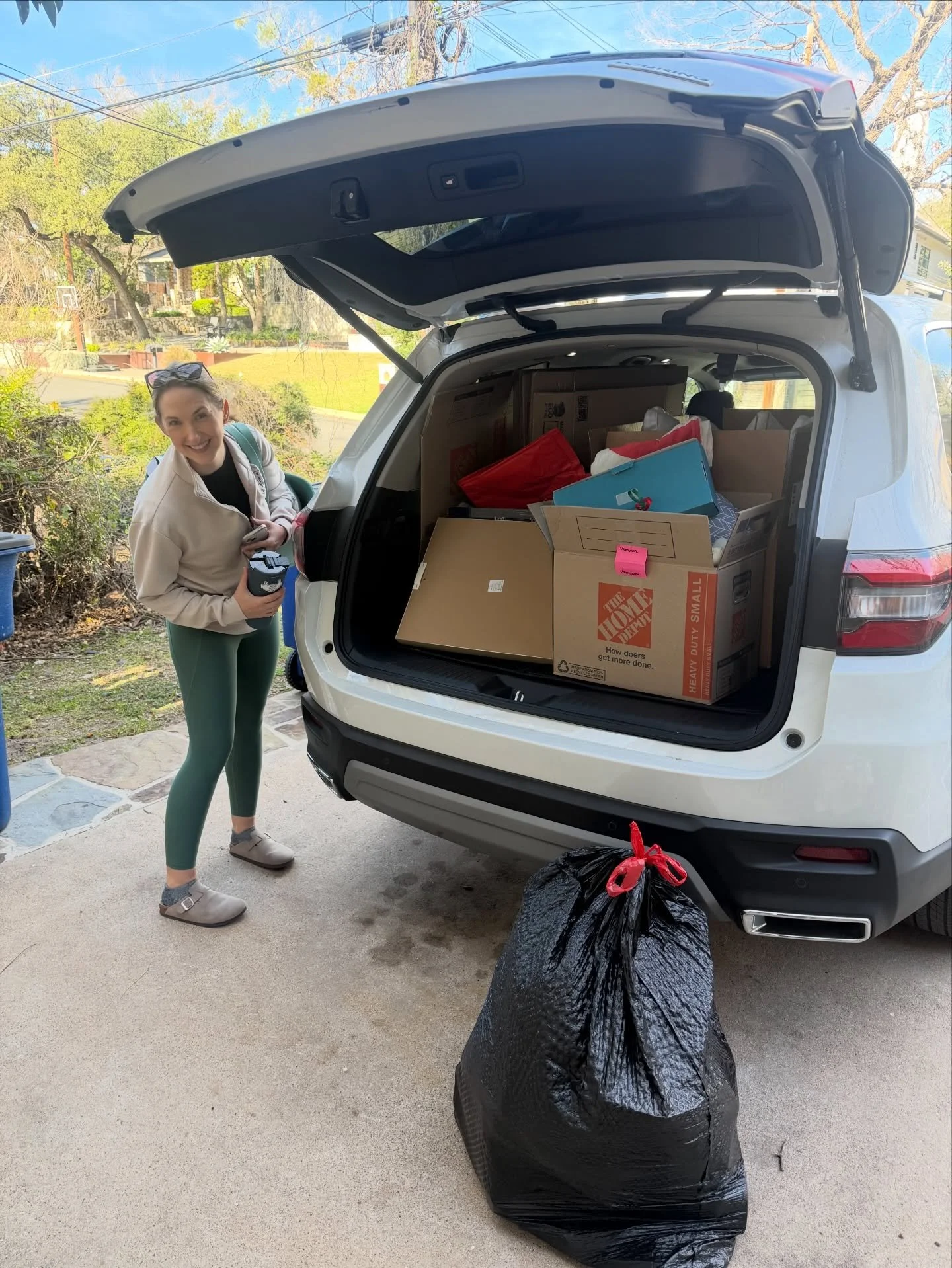 Clear eyes, 
Full trunk (of your donations), 
Can&rsquo;t lose. 

January has been a great month for Reset so far! I love helping people clear out their physical clutter. 
**Every** client tells me they feel like a weight has been lifted off their sh