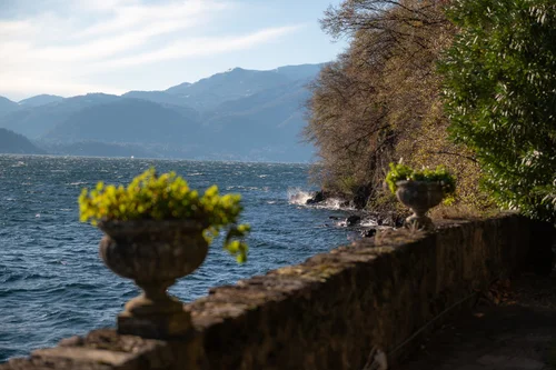 The villa & lake
