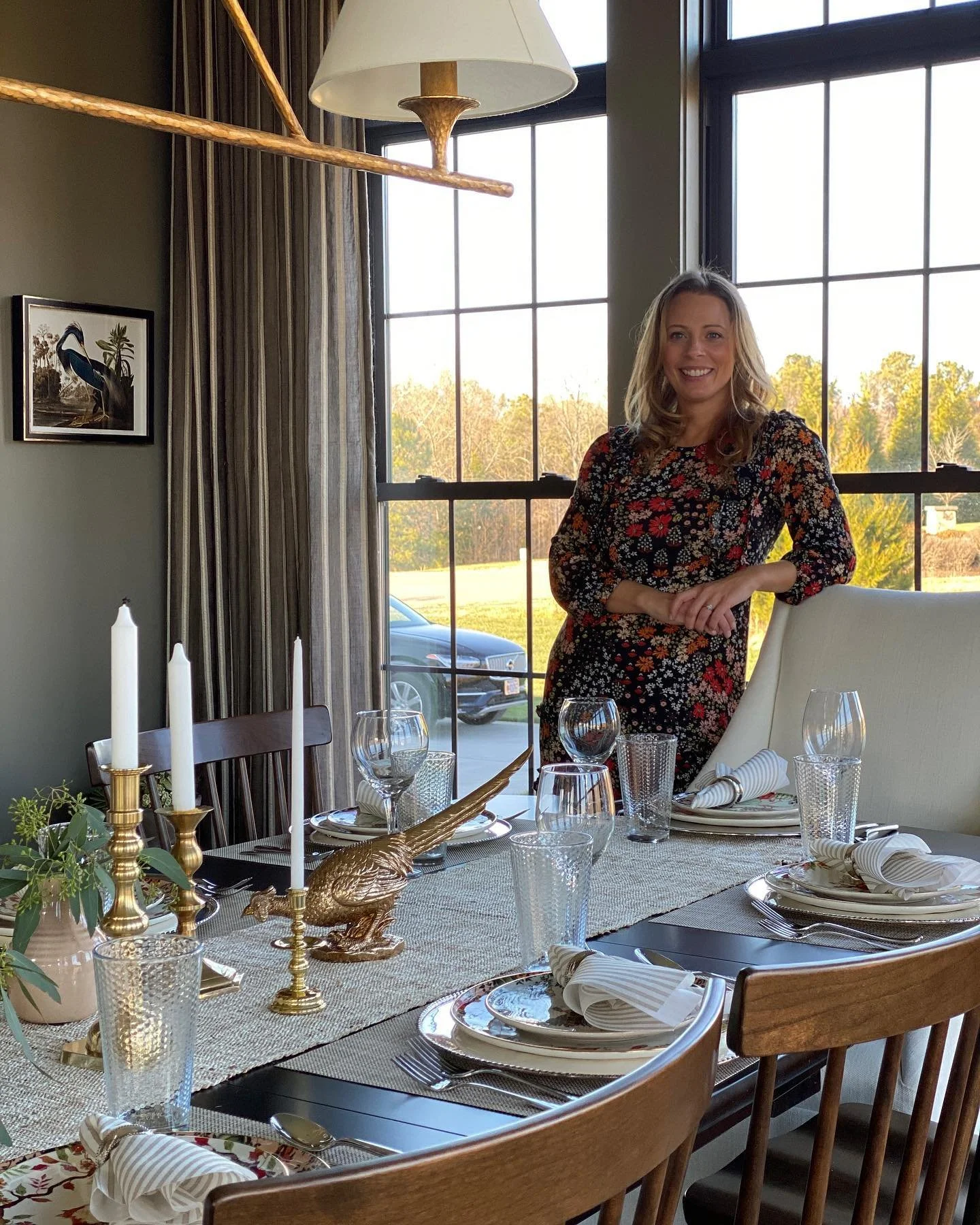 Thanks to my unbelievably talented sister who is a master with the iPhone and was able to capture some pics. I was able to share our Thanksgiving table. I hope your Thanksgiving was as special as ours.
