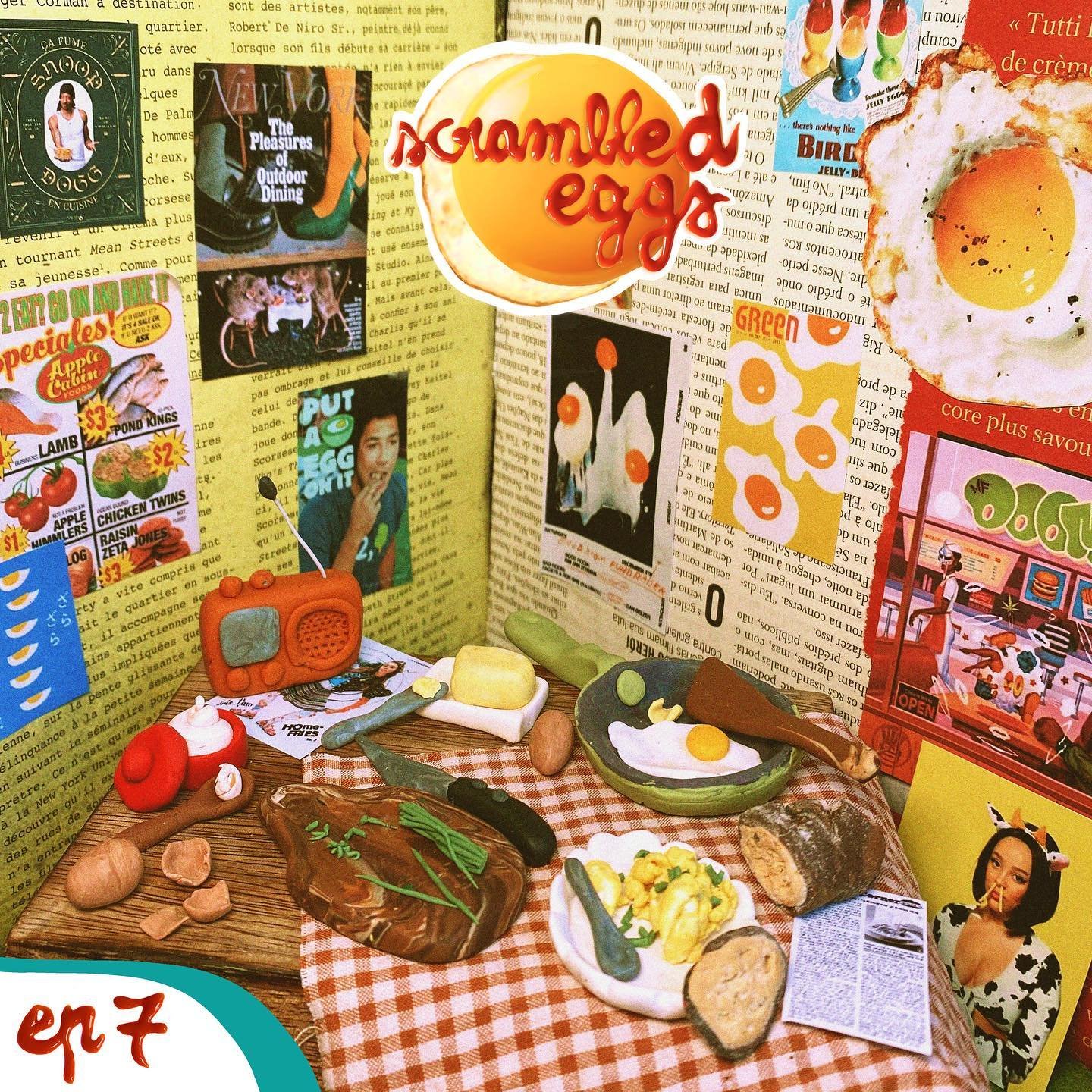 🧡 Ce soir à 20h sur @radiobeguin puis sur toutes les plateformes:
SCRAMBLED EGGS S2 EP2 : « Cuisine moi un morceau » avec @salome_cos_ @maddalena_podcast 🍳
On va parler des liens cuisine/musique, de synesthési