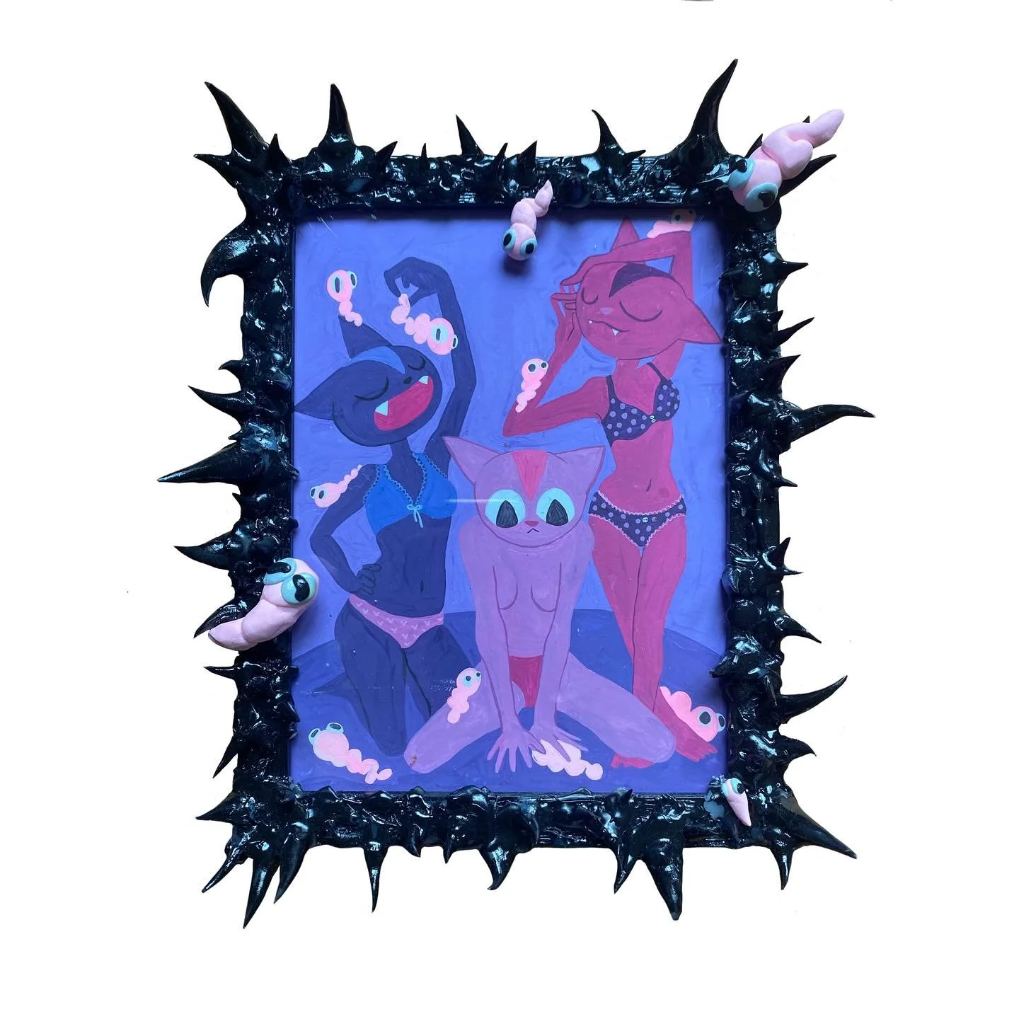 Une expo.

(Je tiens &agrave; pr&eacute;ciser que l&rsquo;axolotl a une poche &agrave; t&ecirc;tards.)