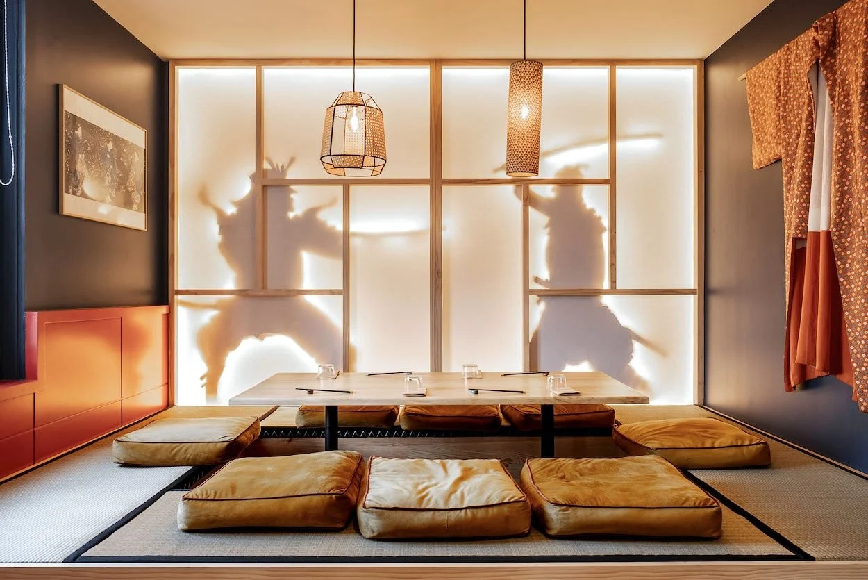 Création d’un restaurant japonais – surface 85 m² – 2025