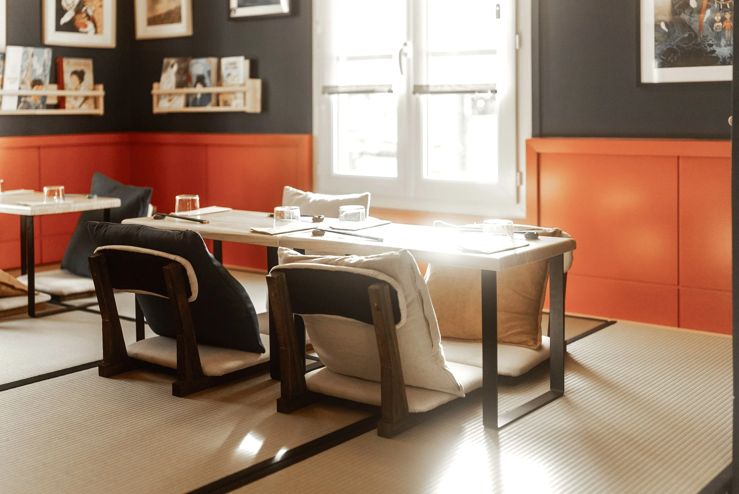 Création d’un restaurant japonais – surface 85 m² – 2025