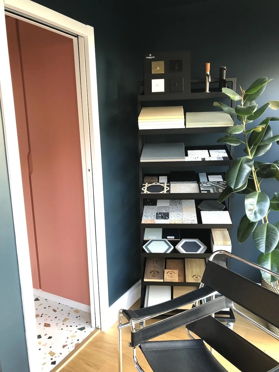 Transformation d’un magasin avec studio en attenant en agence d’architecture – surface de 50 m² – 2023