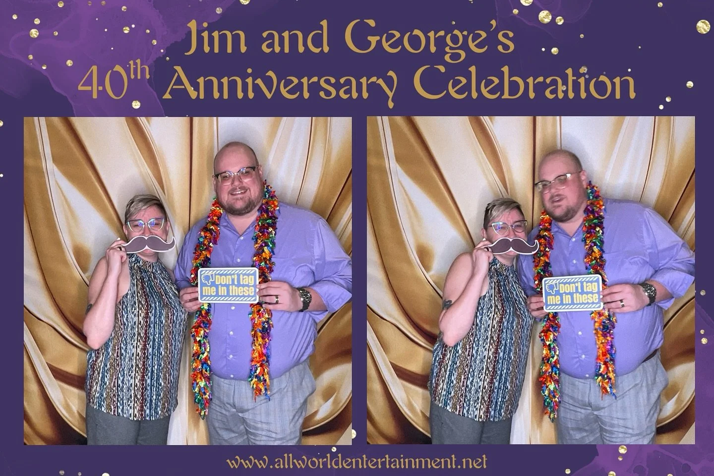 Celebrating Jim &amp; George&rsquo;s 40th in style 🫶💕