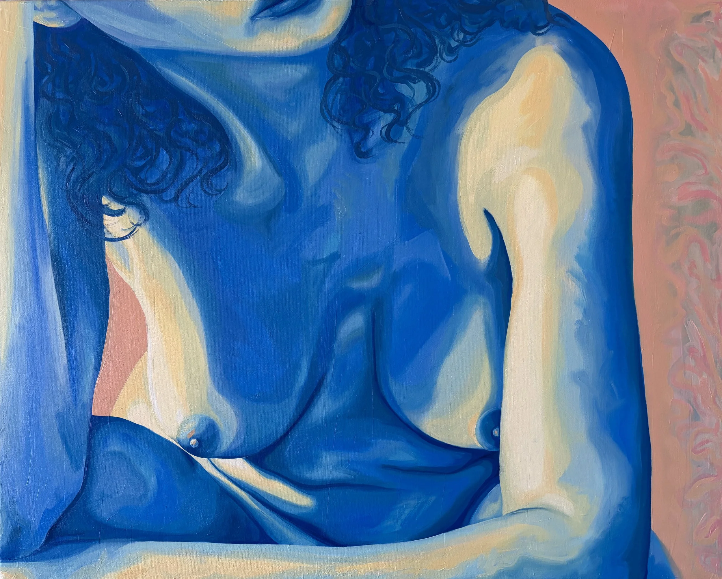 "keep it cool"
oil on canvas
24" x 30"