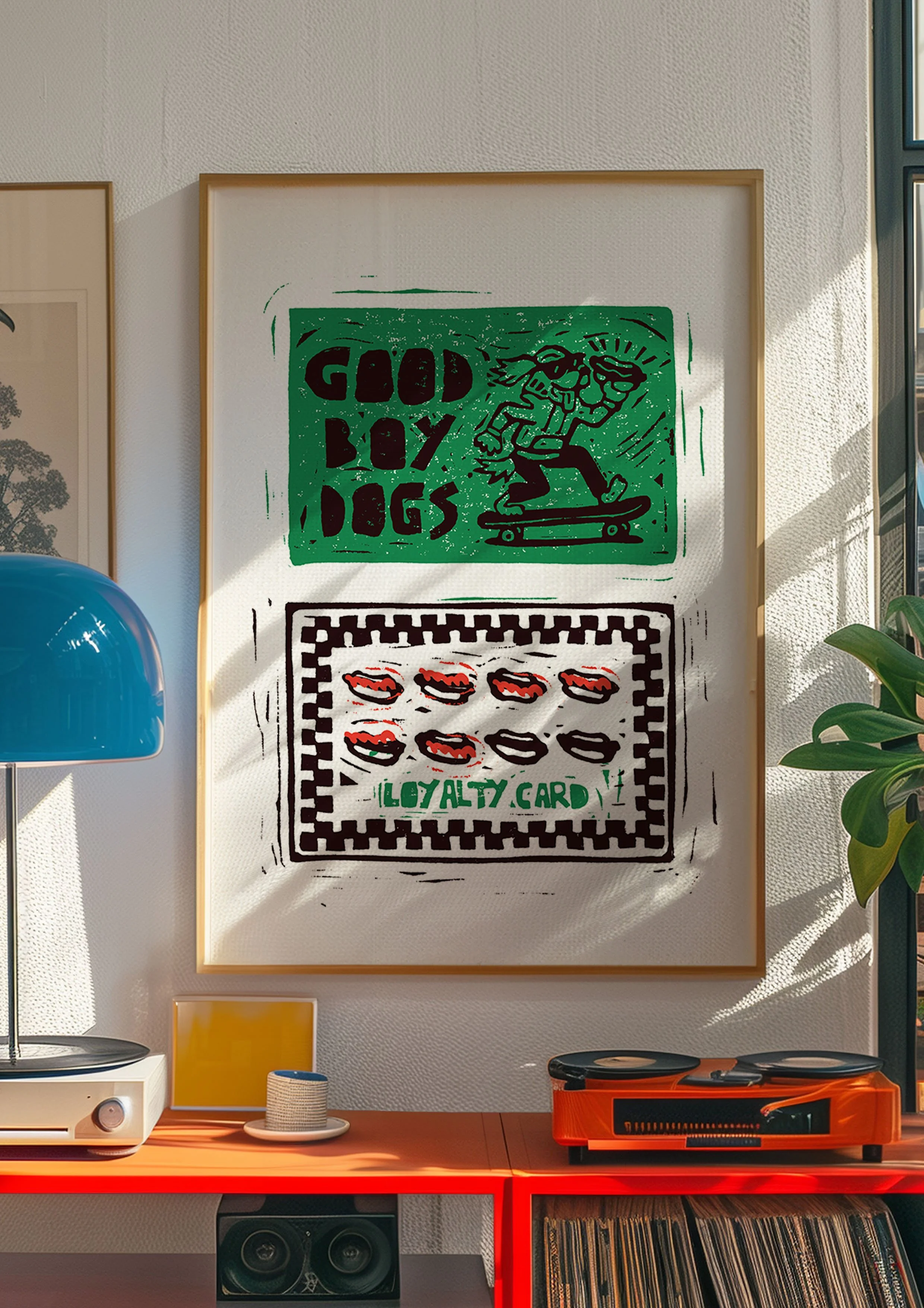 Good Boy Dogs on Record PLayer.jpg