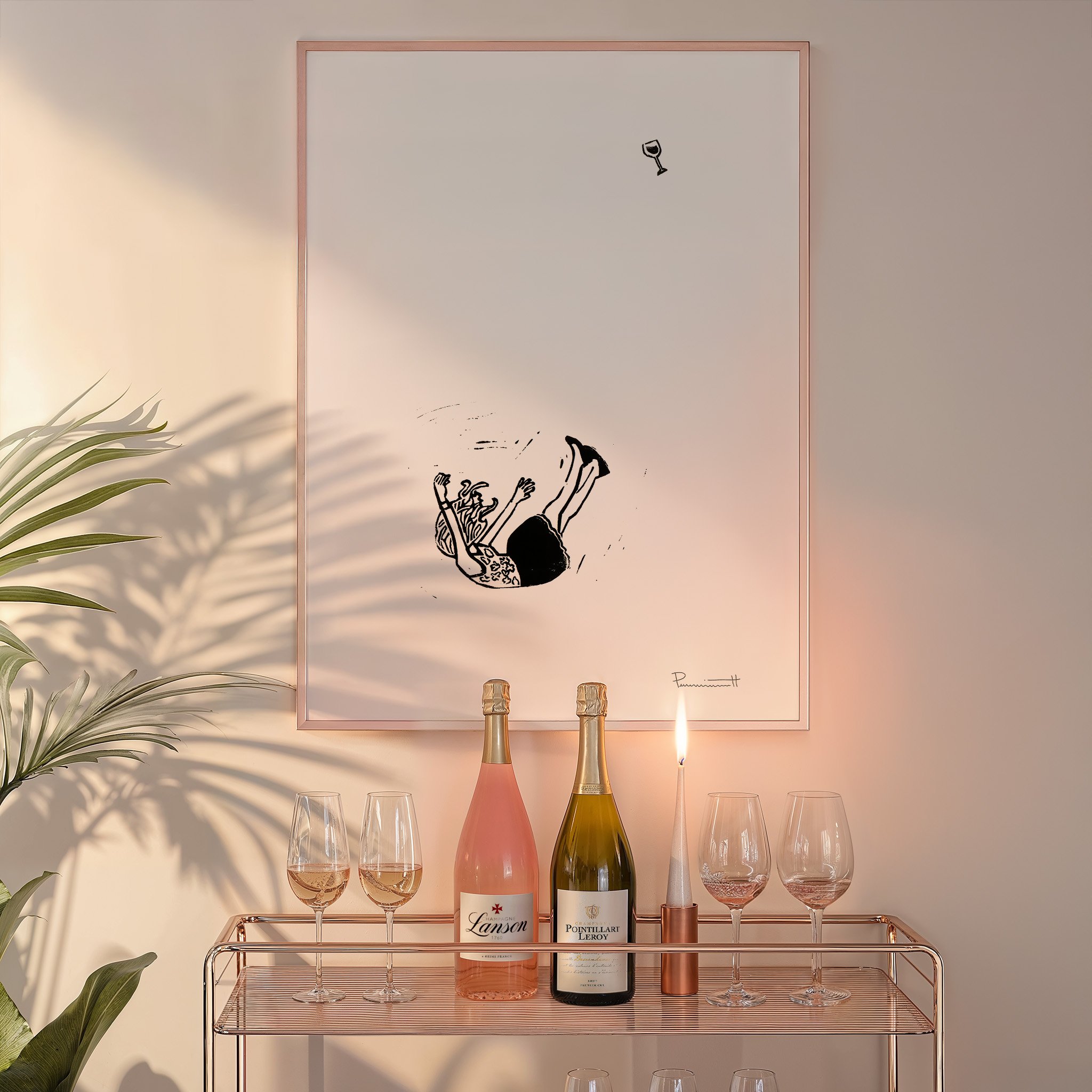 Happy Hour on Bar Cart.jpg
