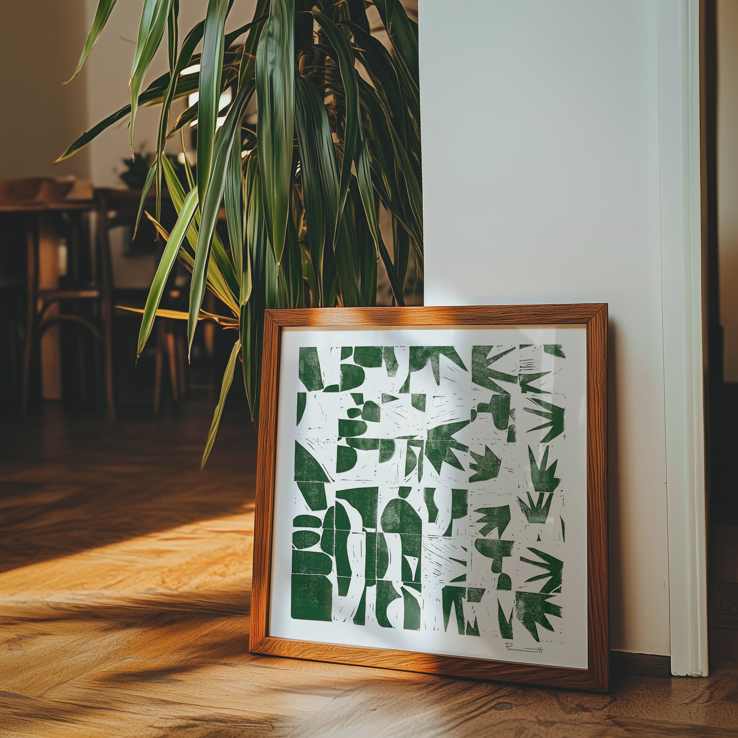 Crossing the Threshold in brown frame.jpg