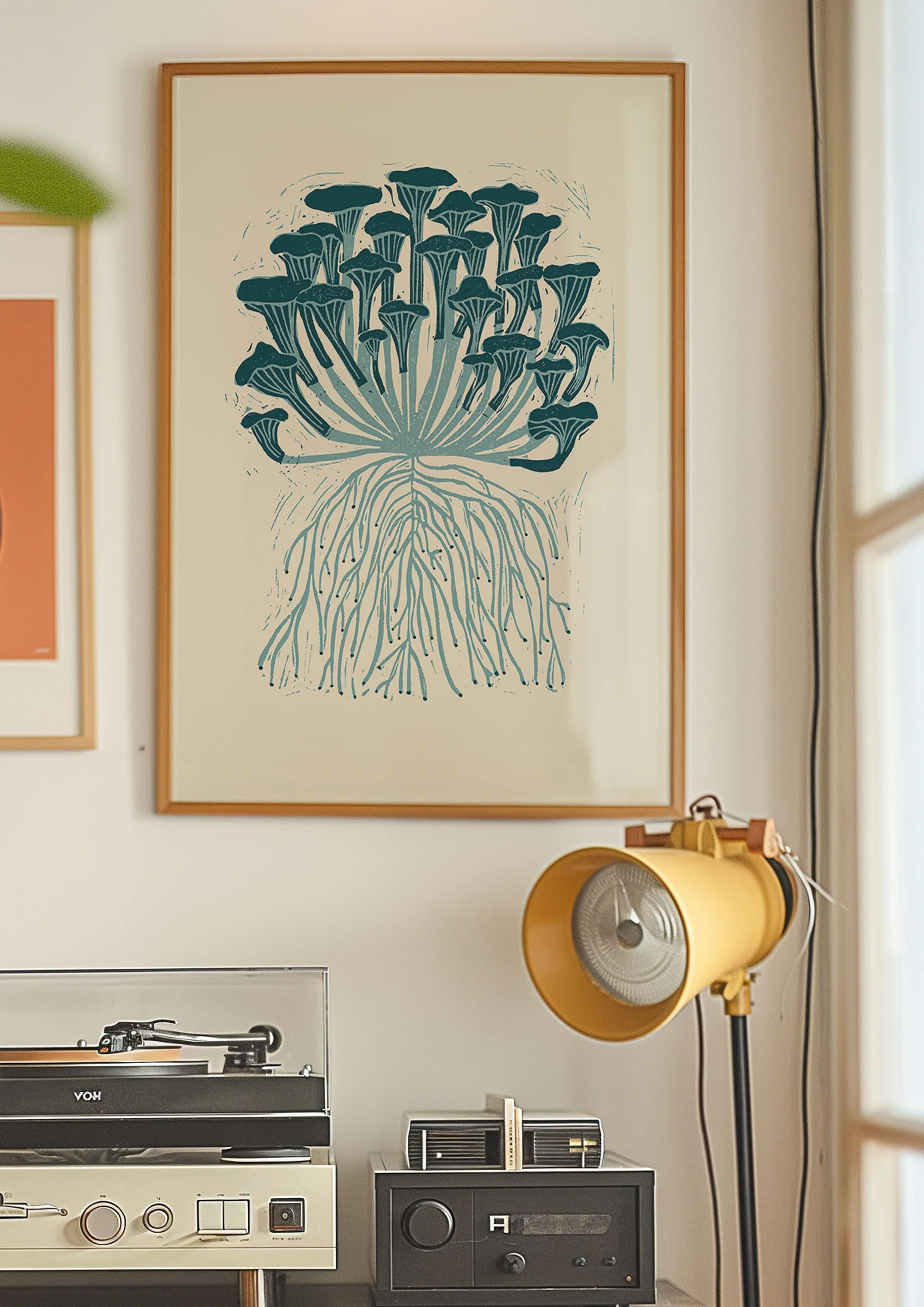 Mushrooms 3 on Record PLayer.jpg