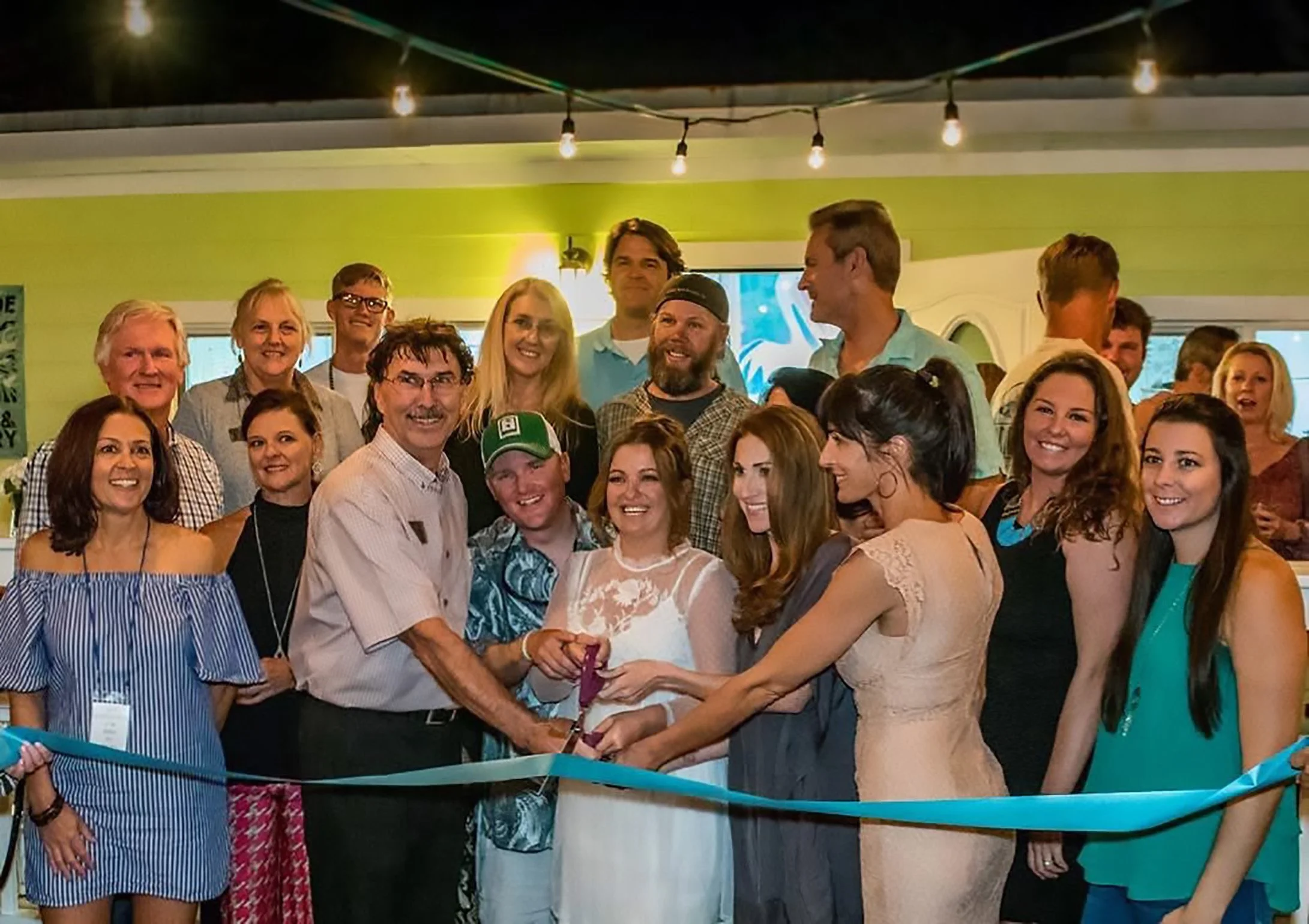 Valerie Perreault Grand Opening Gallery Ribbon Cutting