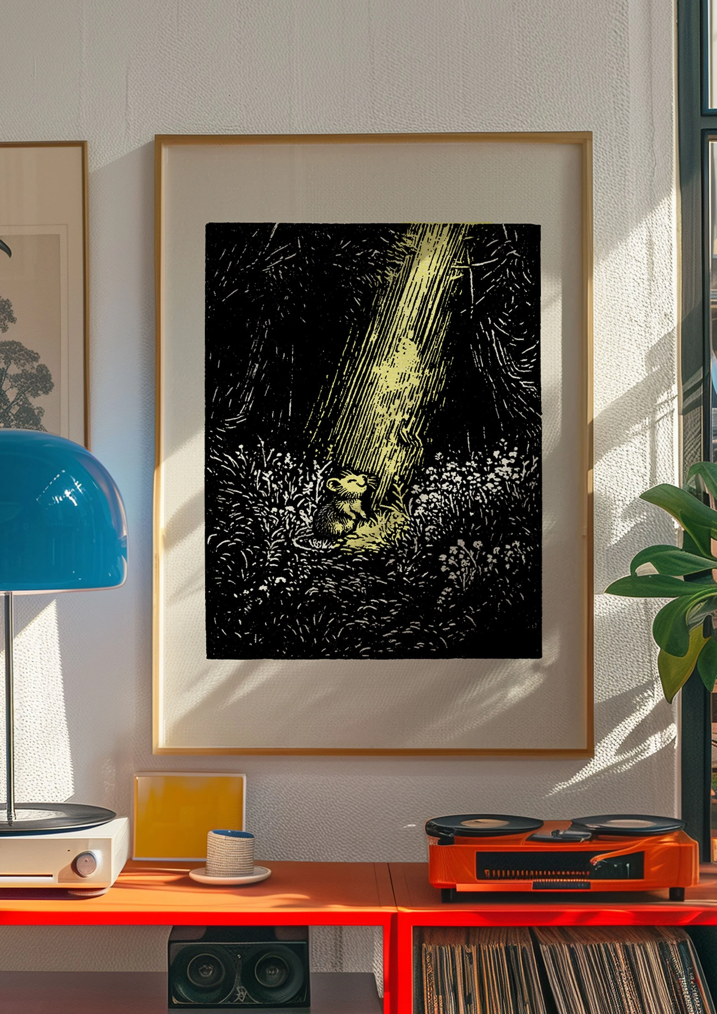 Black Mouse on Record Player.jpg