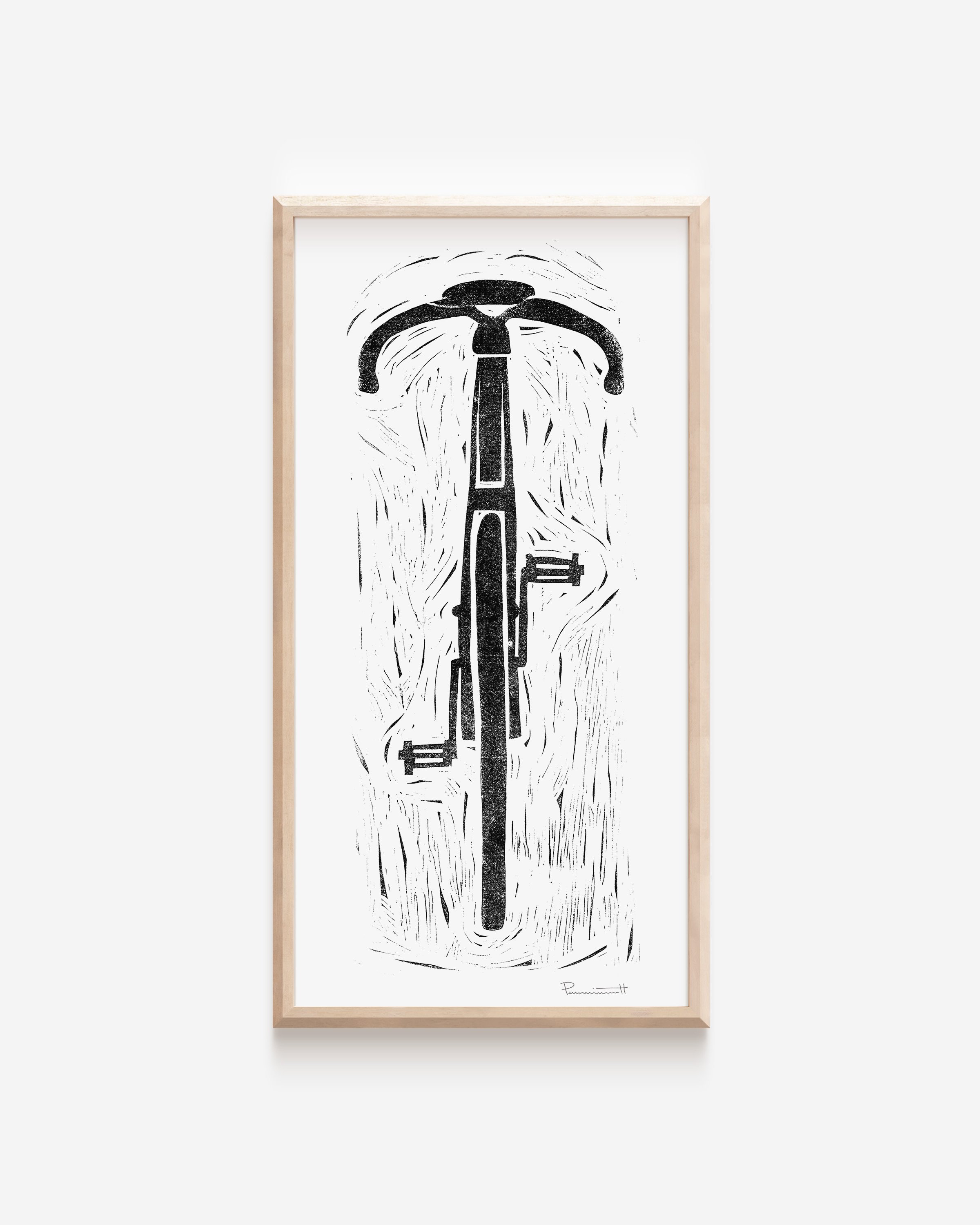 Ride or Die in Wood Frame.jpg