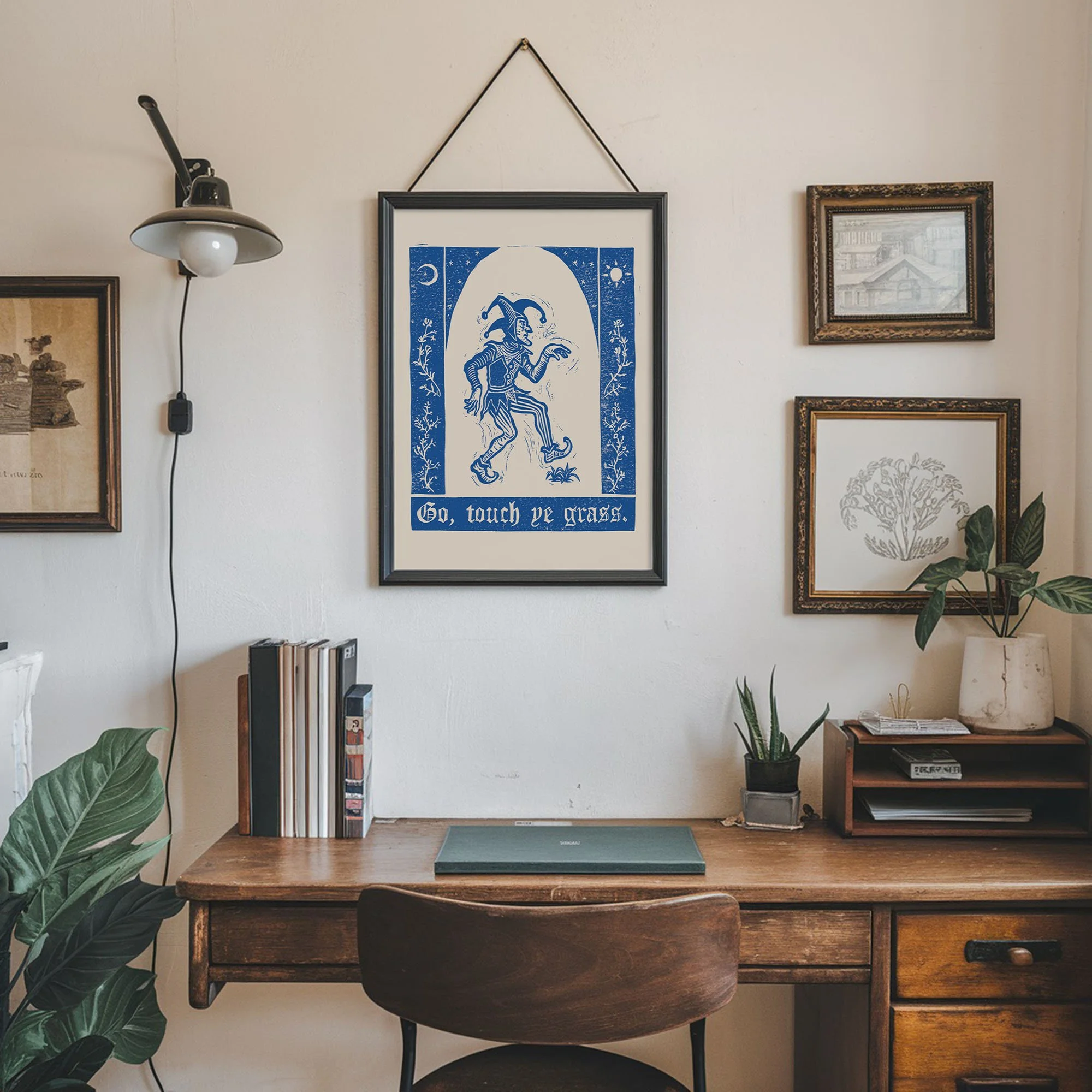 Jester over desk .jpg