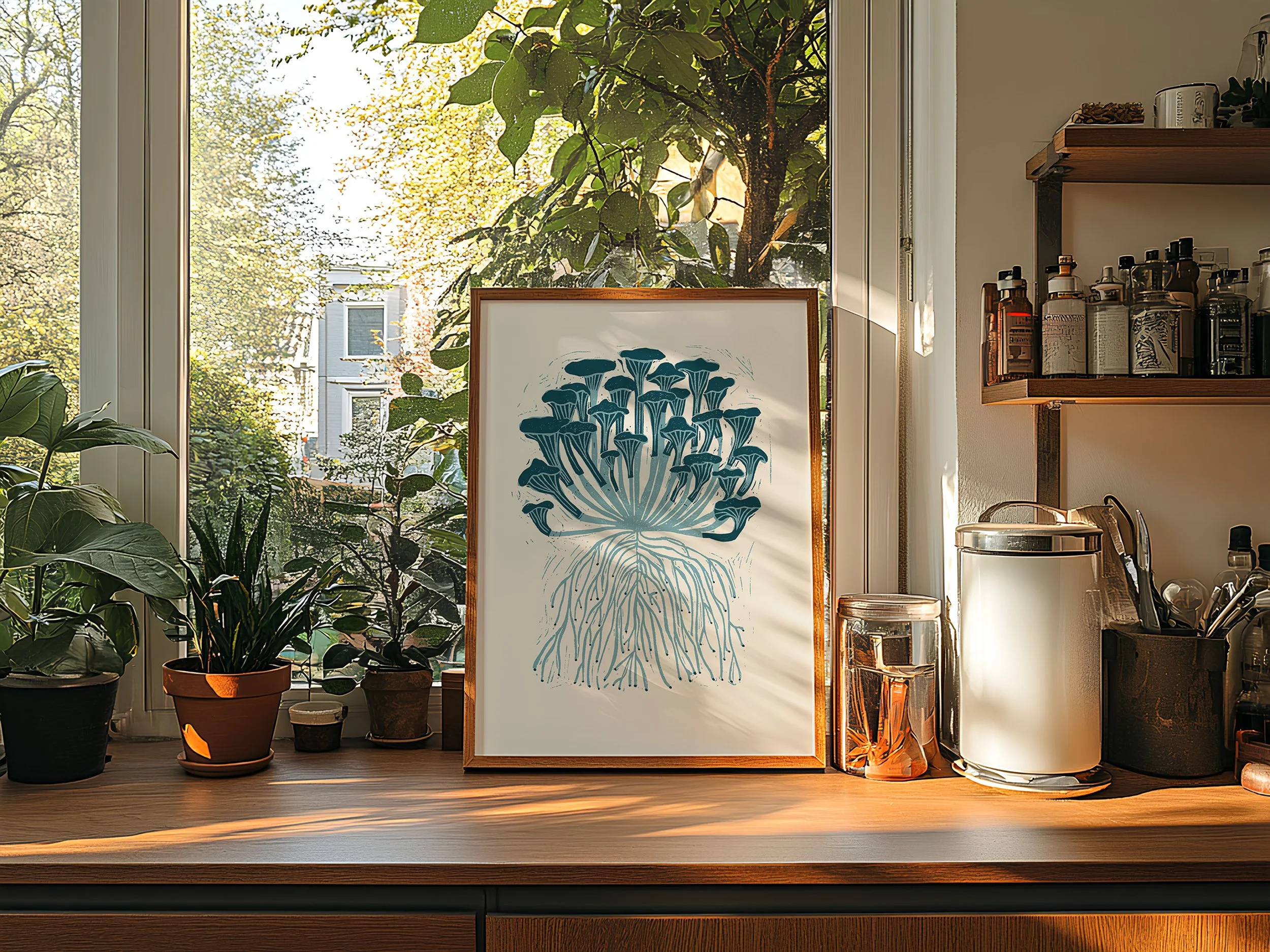 Mushrooms Blue in Kitchen.jpg