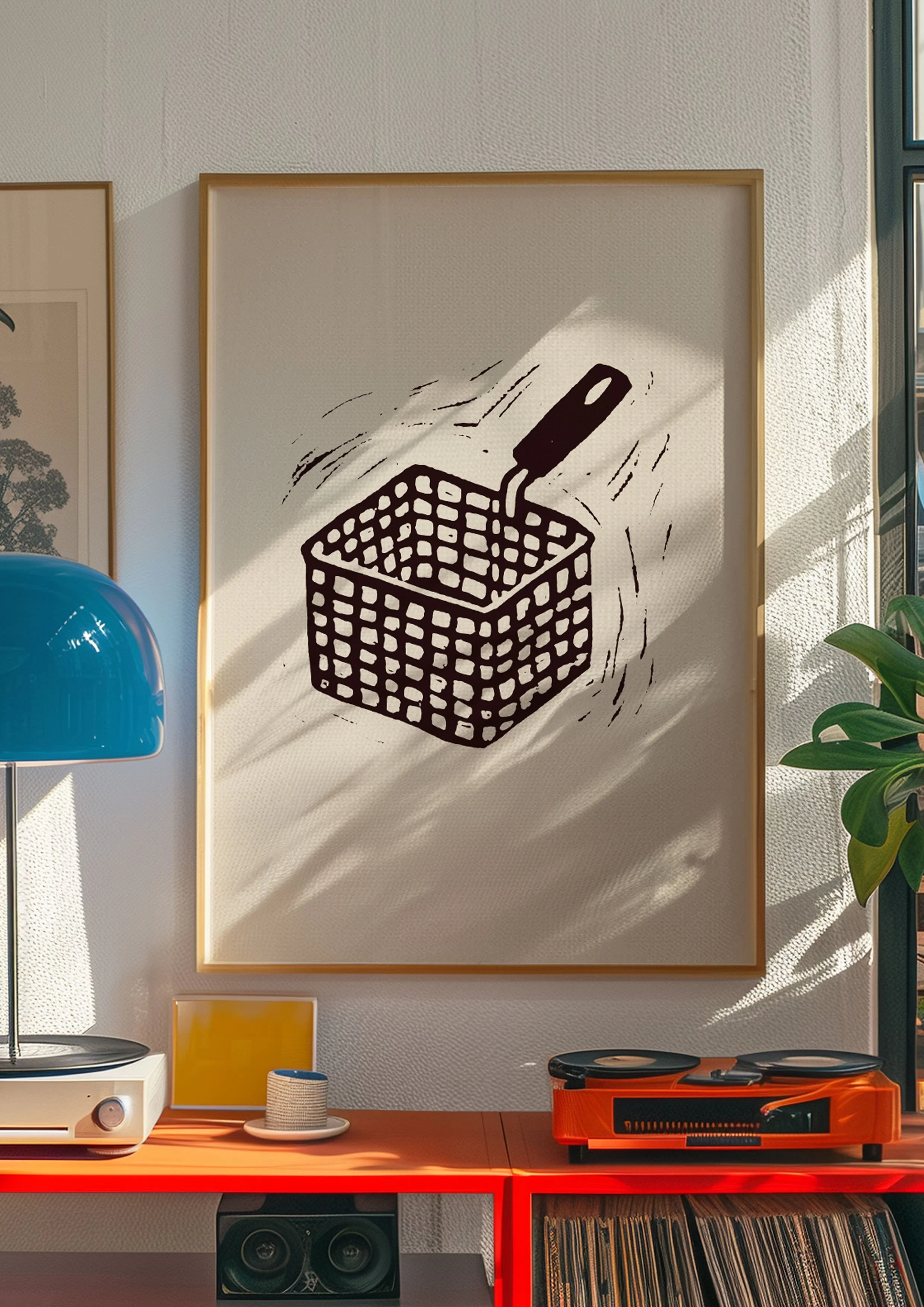 Fry Basket on Record Player.jpg