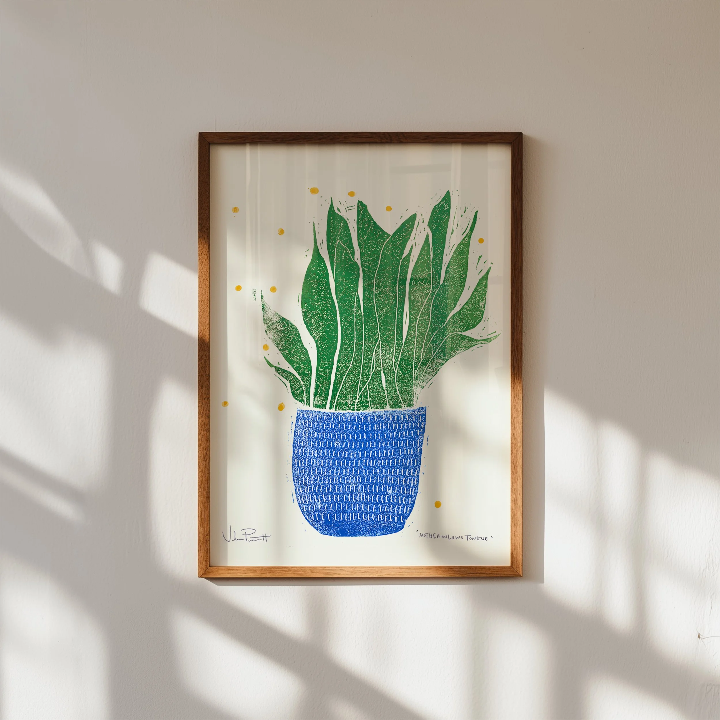 COLLECTION: Plants & Such - Woodcut Fine Art Prints