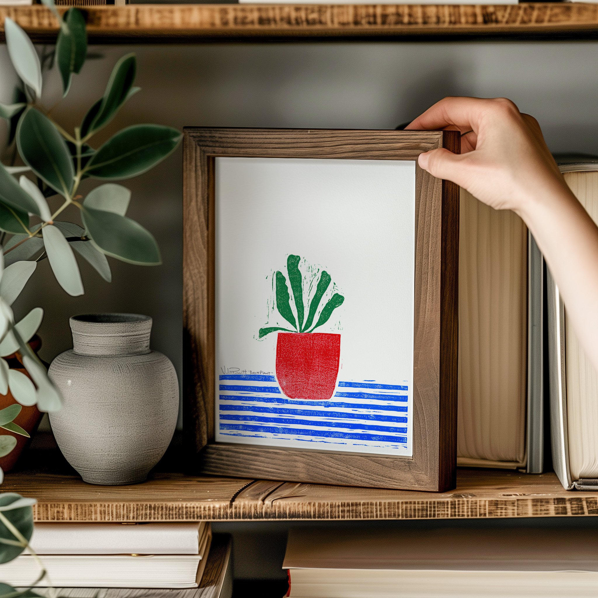 Porch Plant in Small Frame.jpg