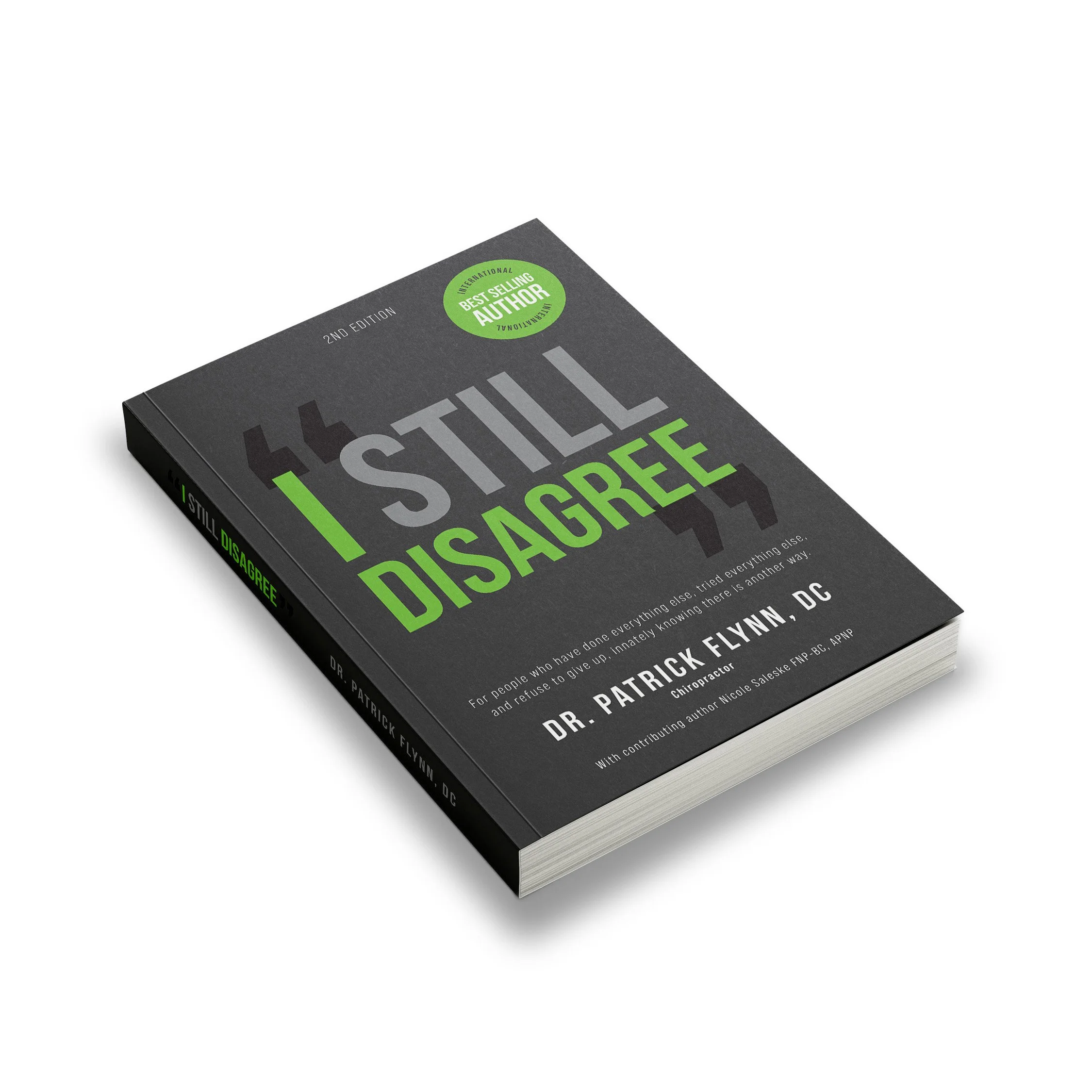 I Still Disagree Book