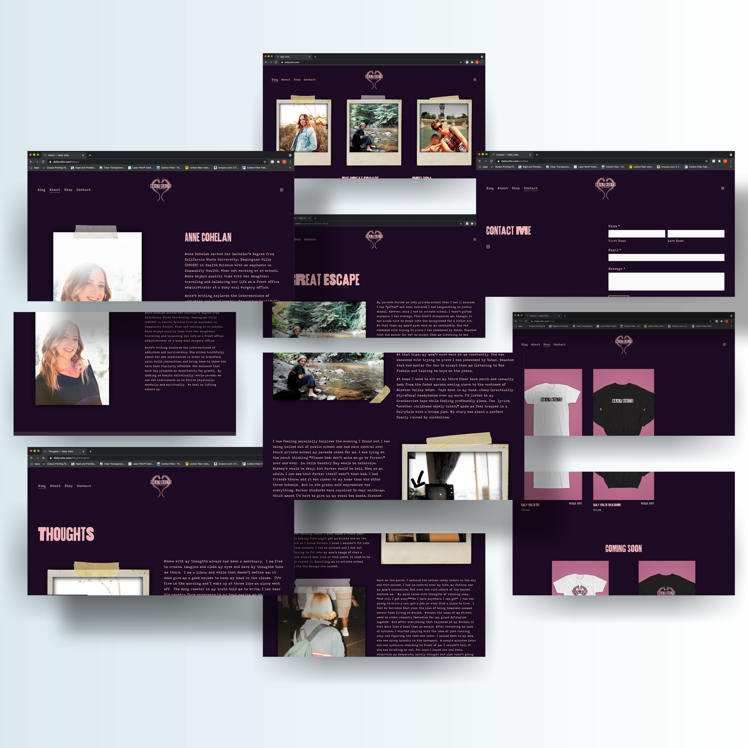 Web Design & Blog Management