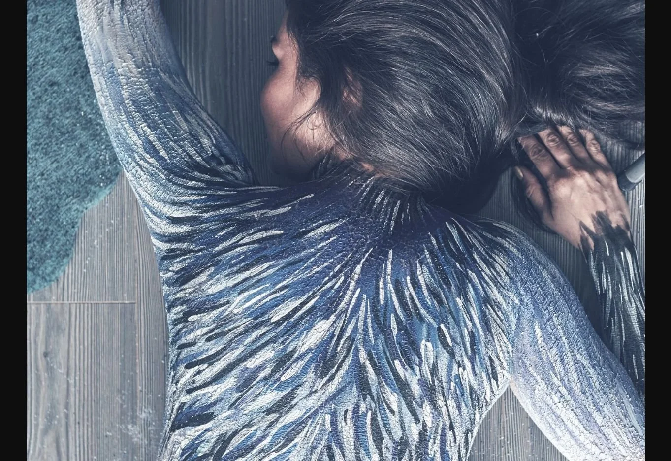 Colorful body painting by LISOart