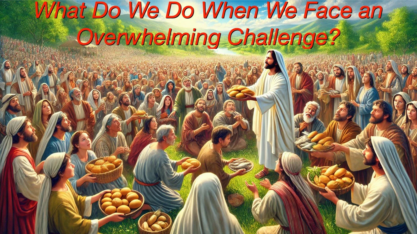 What Do We Do When We Face an Overwhelming Challenge?