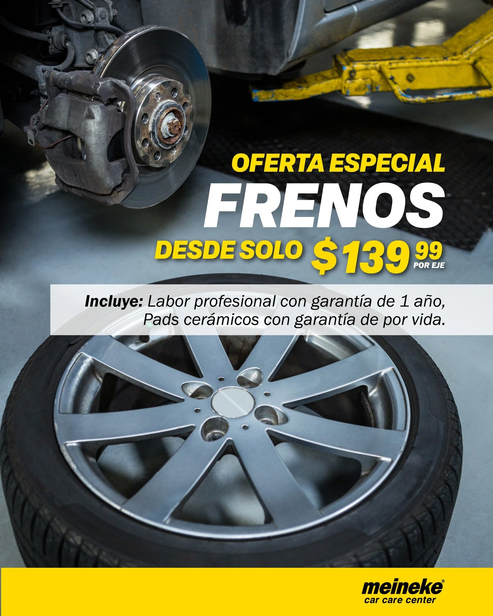 &iexcl;Dale un "frenazo" a la inseguridad esta primavera! 🌸🛑 Prep&aacute;rate para los roadtrips y las escapadas por la isla con la confianza de que tu auto responder&aacute; cuando m&aacute;s lo necesites.
💰 Desde solo $139.99 por eje.
