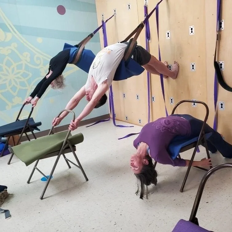 Rope Wall Yoga