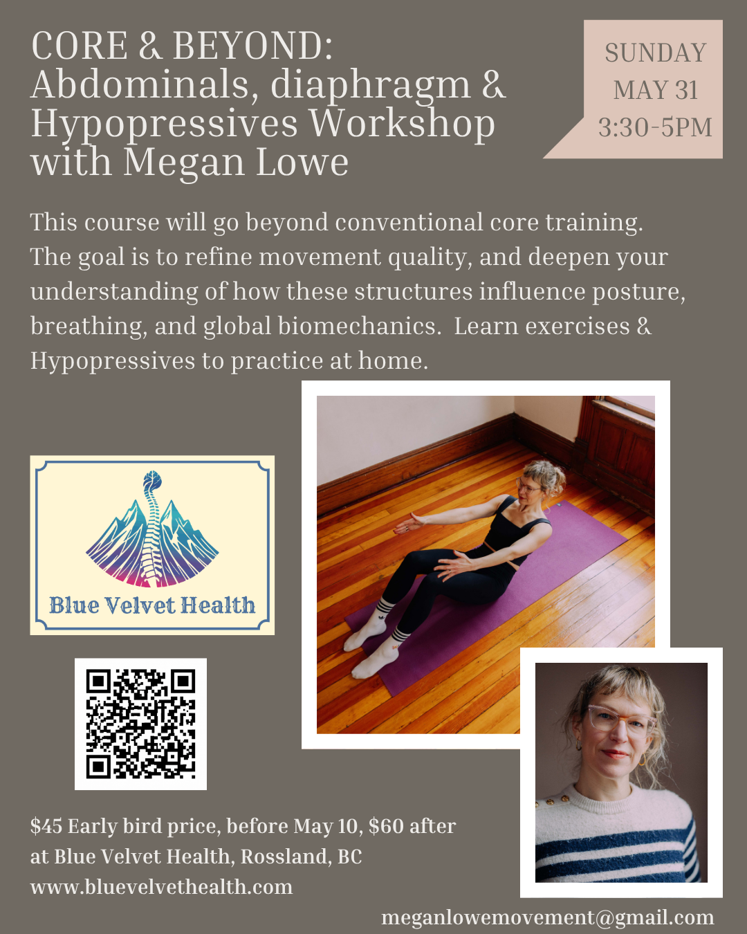 Core and Beyond - Abdominals, Diaphragm, and Hypopressives w/ Megan Lowe