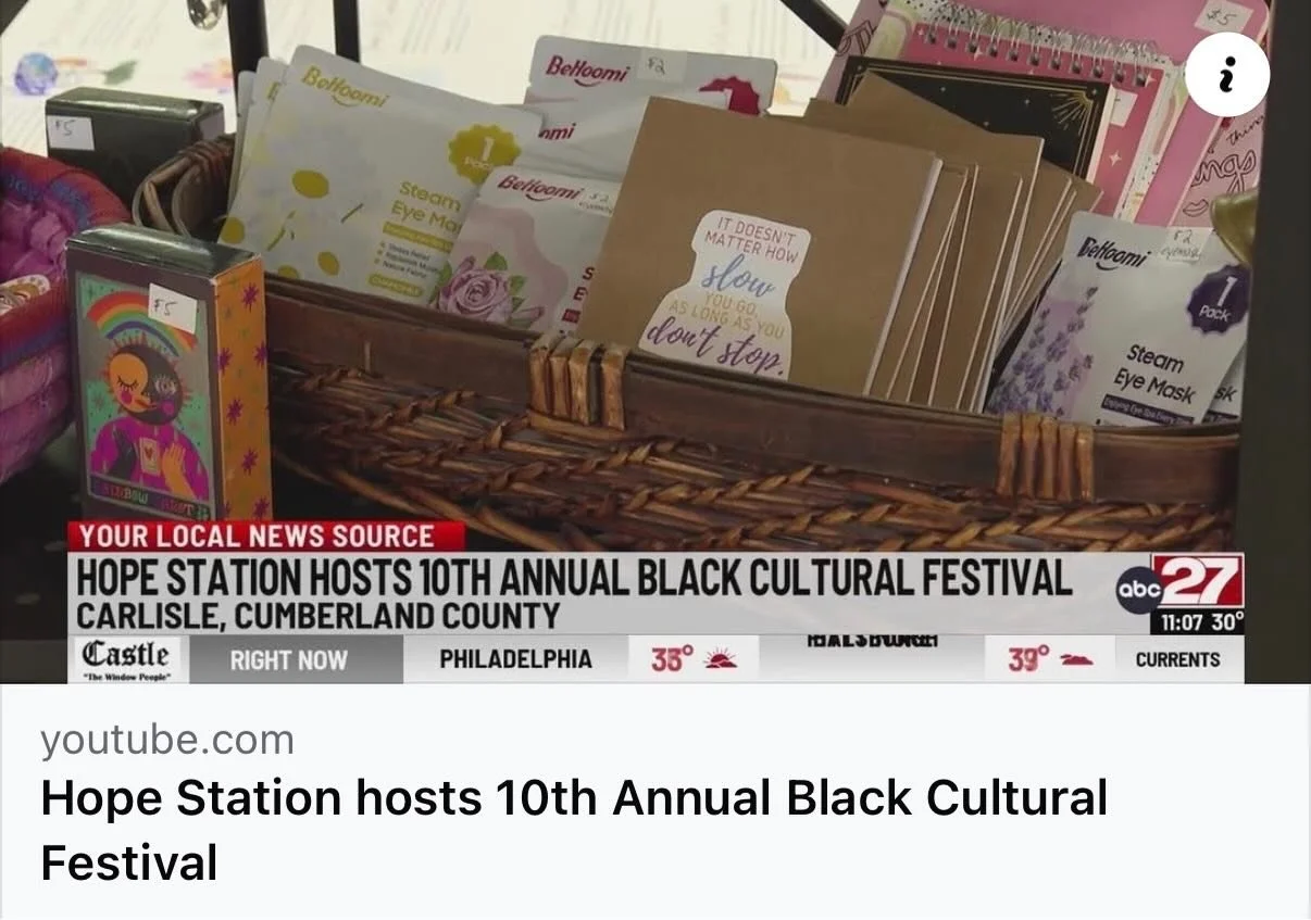 abc27 News stopped by yesterday to capture the music by DJ GAINS BOND, culture, &amp; connection that filled Hope Station, Cumberland County Black Cultural Festival &amp; the video below highlights just how special the celebration was. From performan