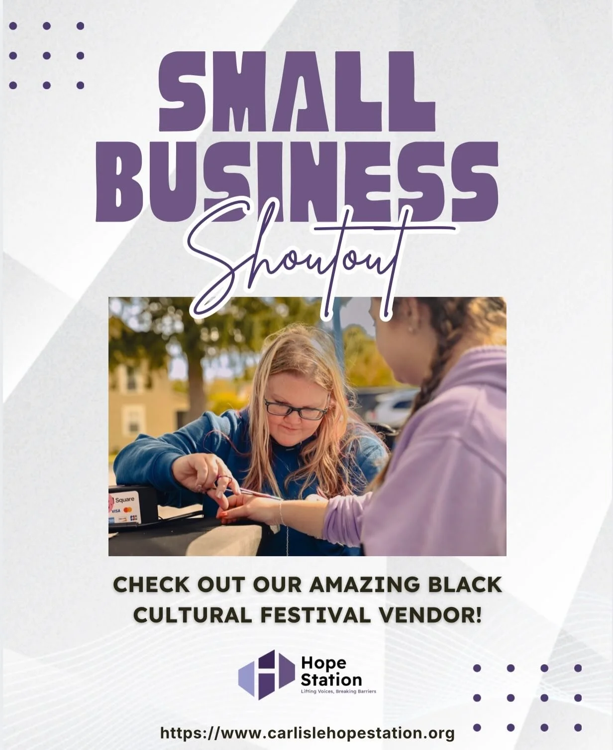 Black Cultural Festival | Small Business Shoutout ✨

We&rsquo;re celebrating culture, community, and entrepreneurship! 

Join us at the Black Cultural Festival to support amazing small businesses, experience vibrant culture, and connect with communit