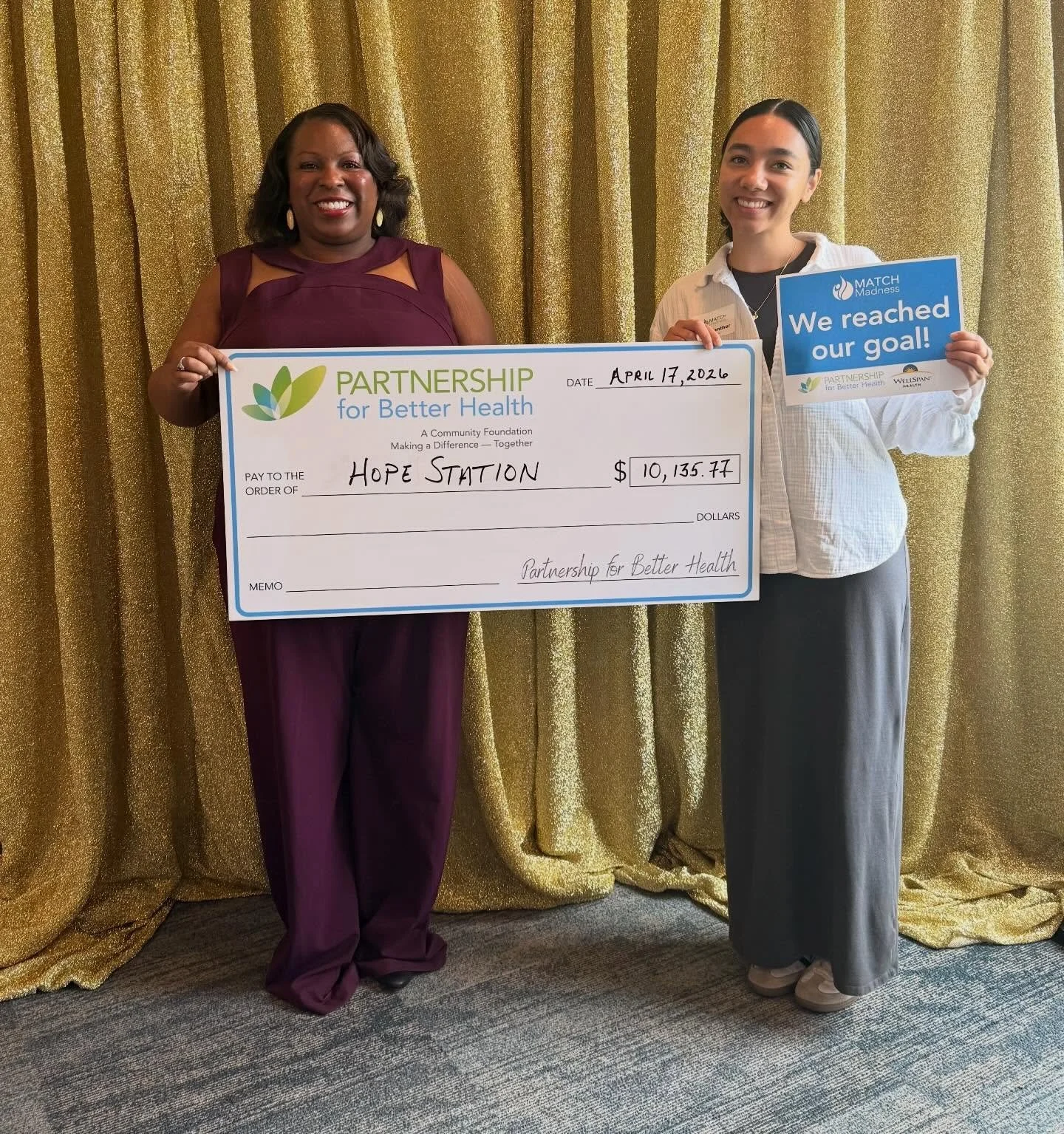 Match Madness 2025 was a HUGE success! And we could not have surpassed our goal without YOU! 💜

Because of your generosity, Hope Station secured matching funds through the Partnership for Better Health with support from M&amp;T Charitable Foundation