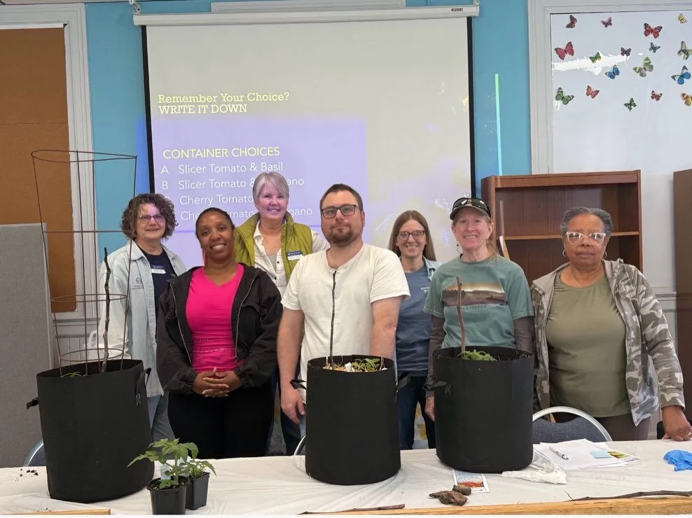 🌱From Seed to Table🍽️

Our final Vegetable &amp; Herb Gardening Workshop was the perfect way to wrap up this special 3-month series! Participants had the opportunity to plant and grow tomatoes, oregano, and basil! 

We want to give a HUGE Thank you
